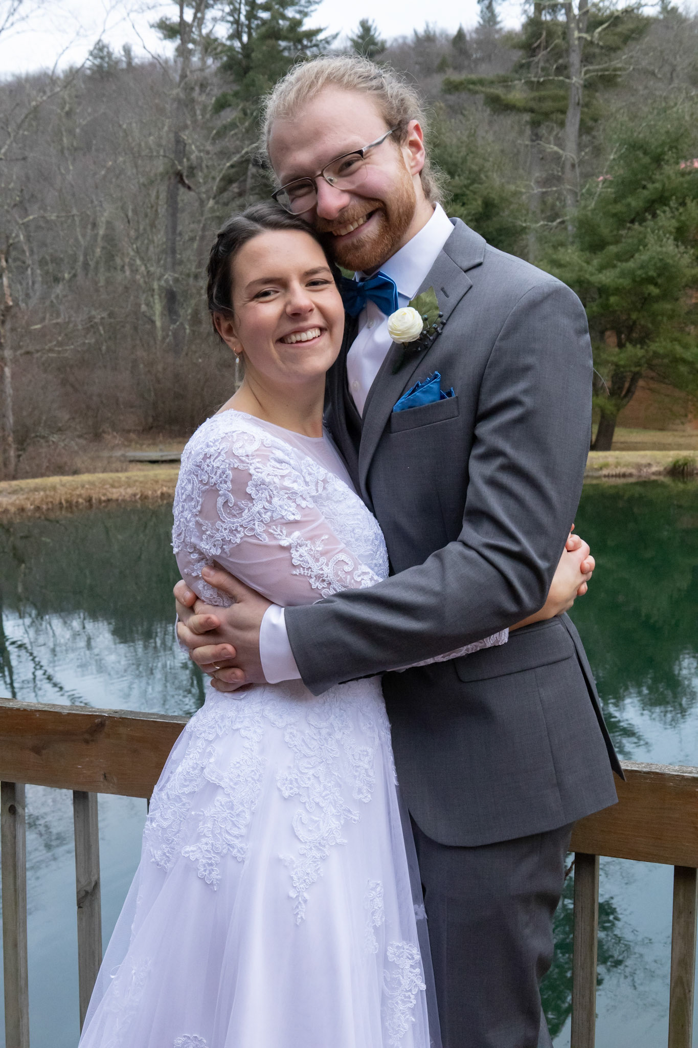 D+E:wedding photo for family friends