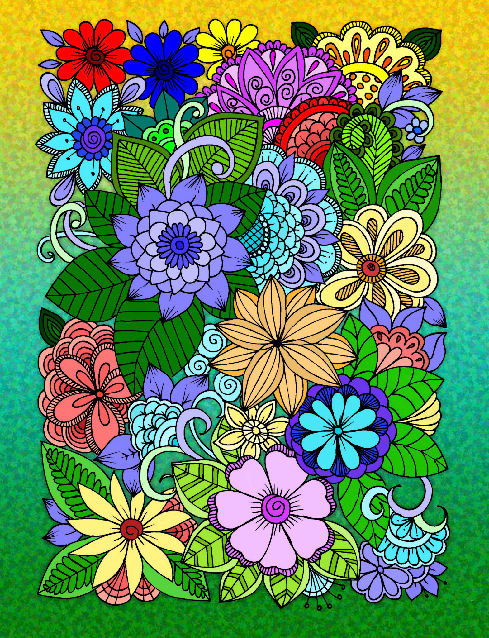 First image produced on my phone with Procreate Pocket