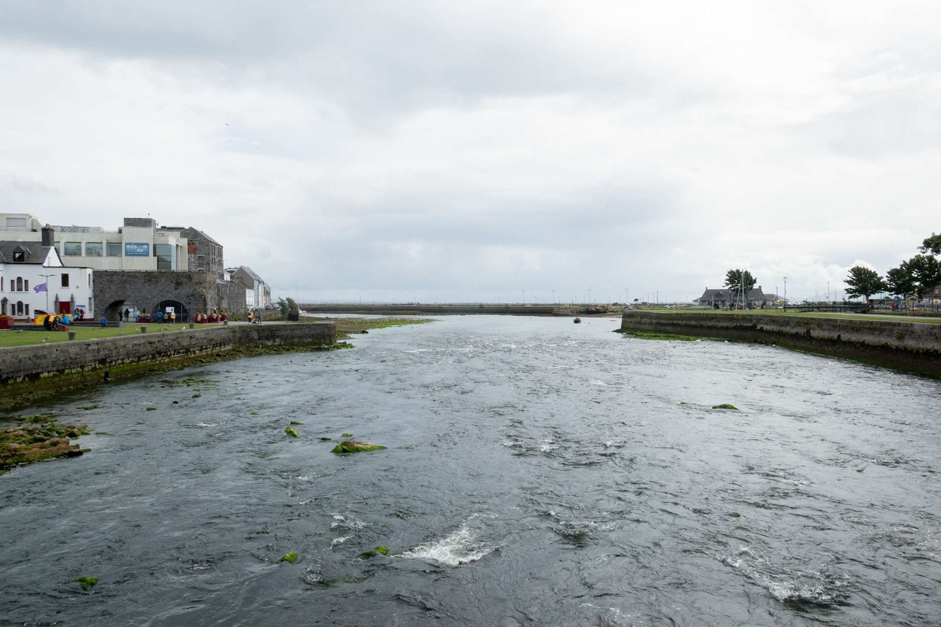 View from bridge, Galway