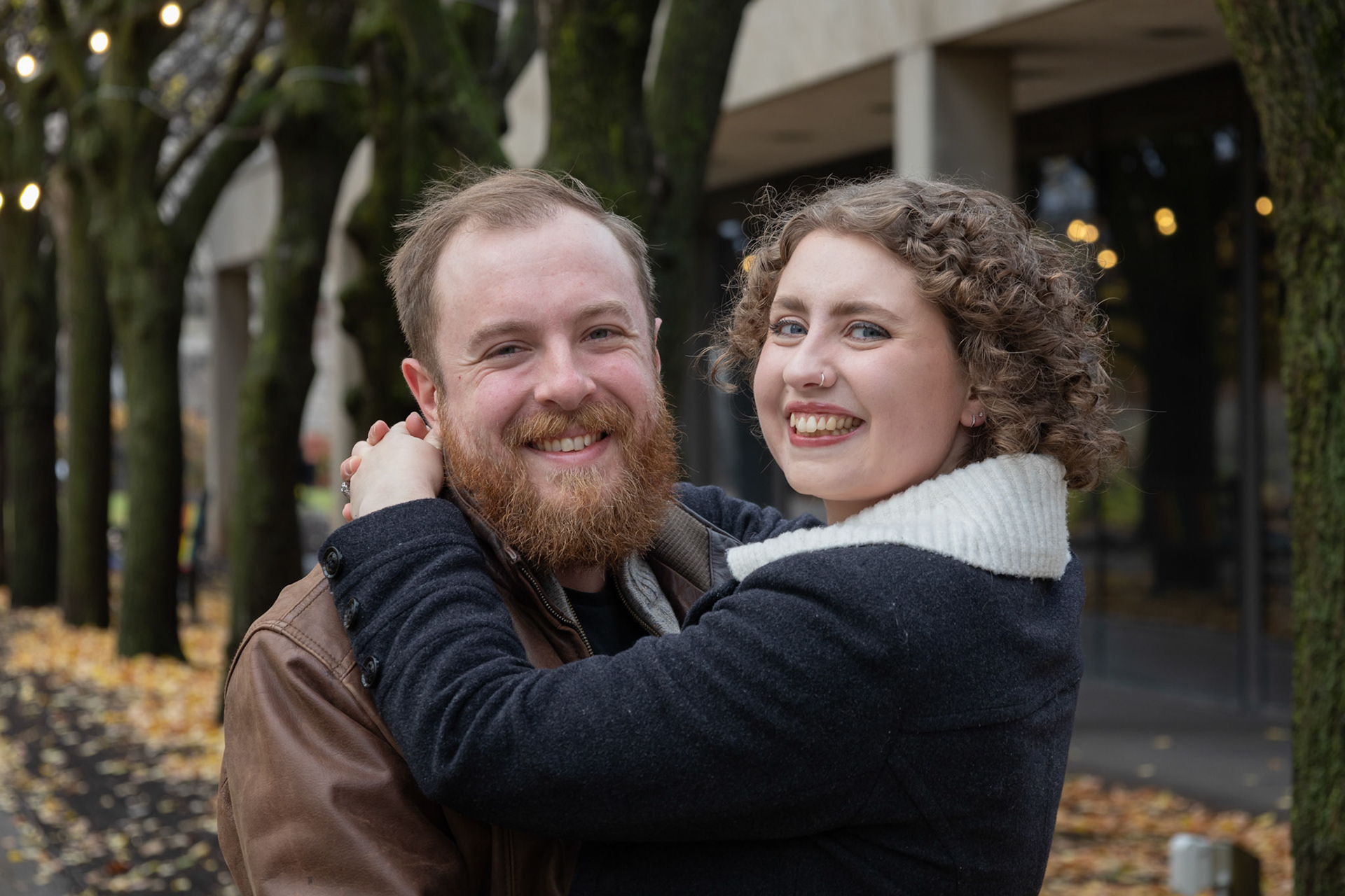 B+G: Engagement photo for family friends