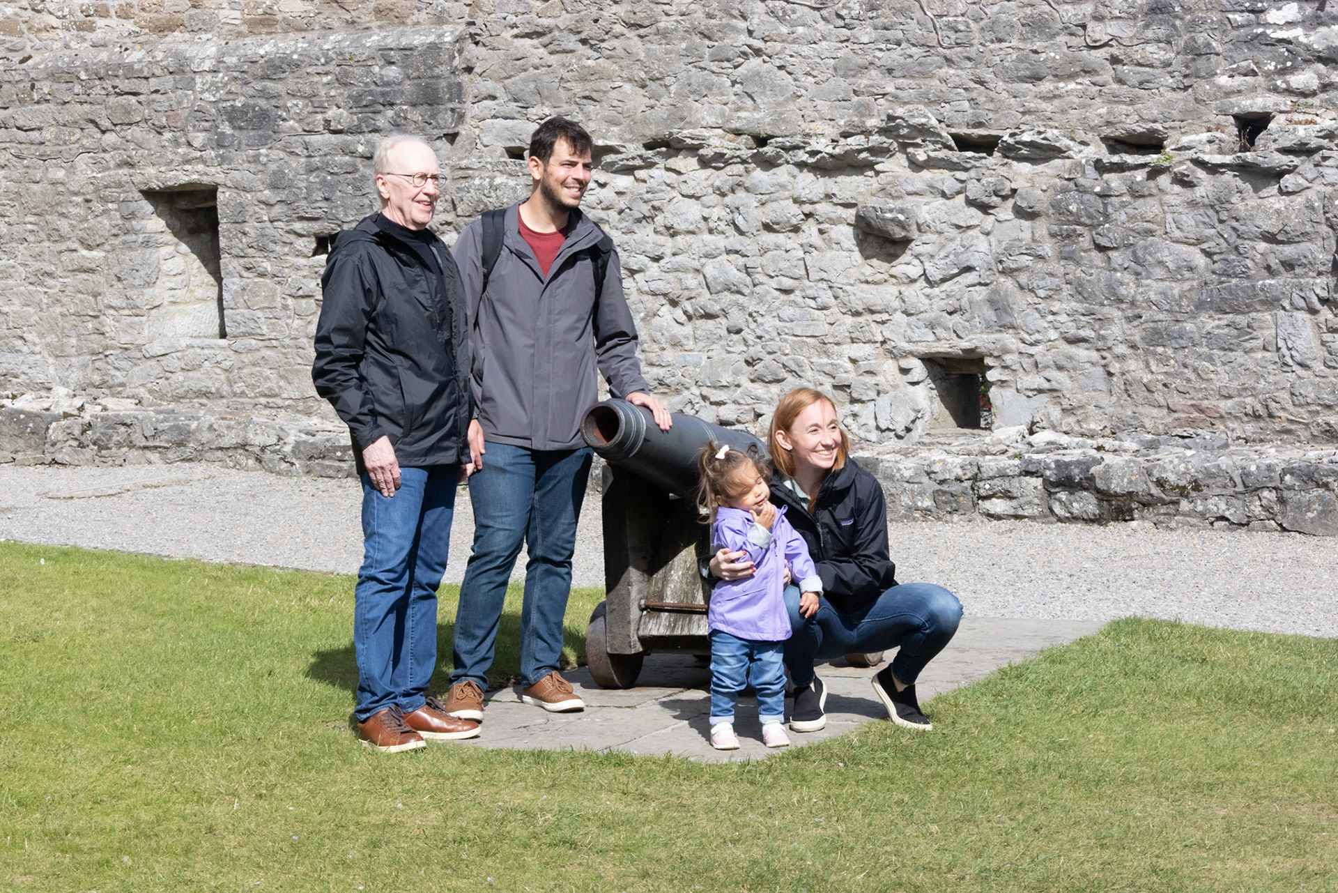 Cahir Castle inner ward