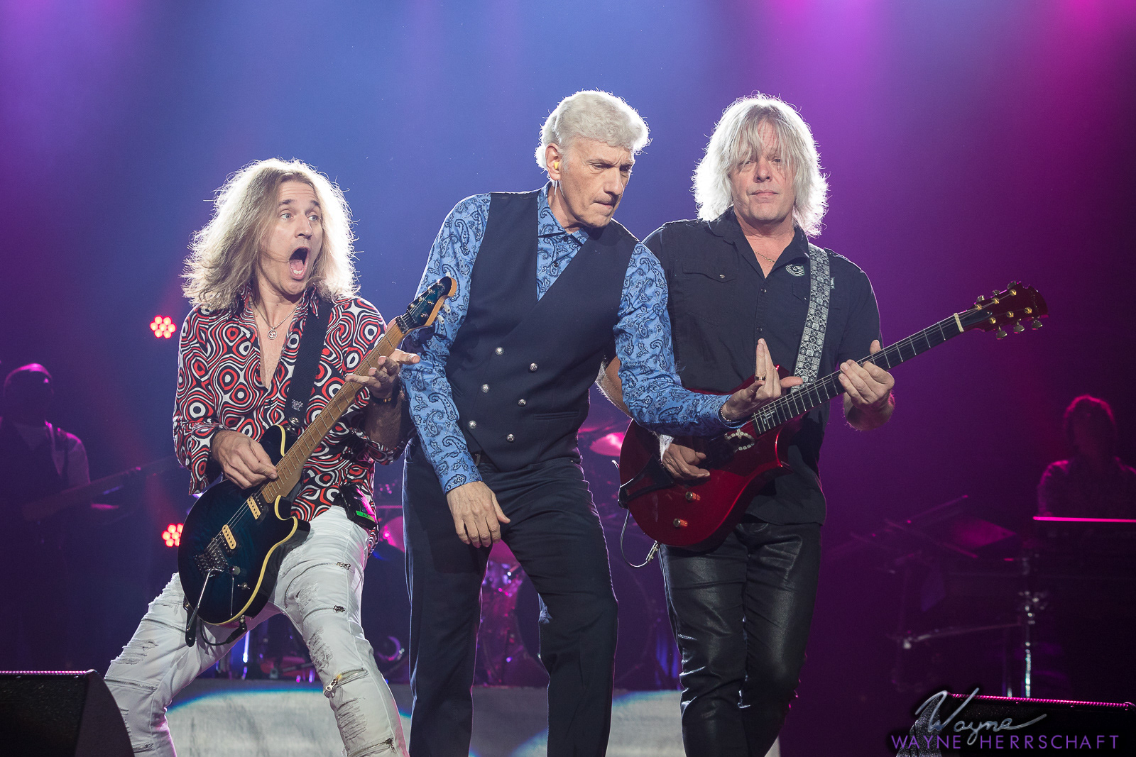 August Zadra, Dennis DeYoung (STYX), Jimmy Leahey