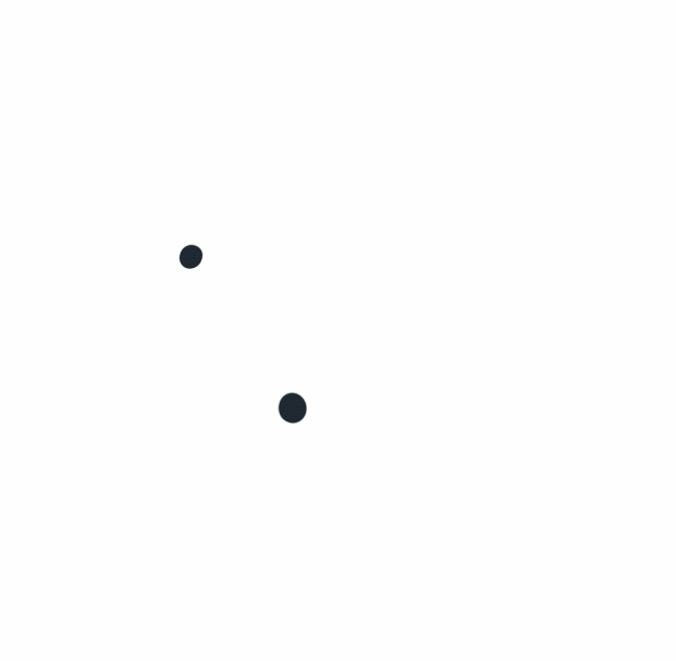 Frame by frame experiments for a loading icon