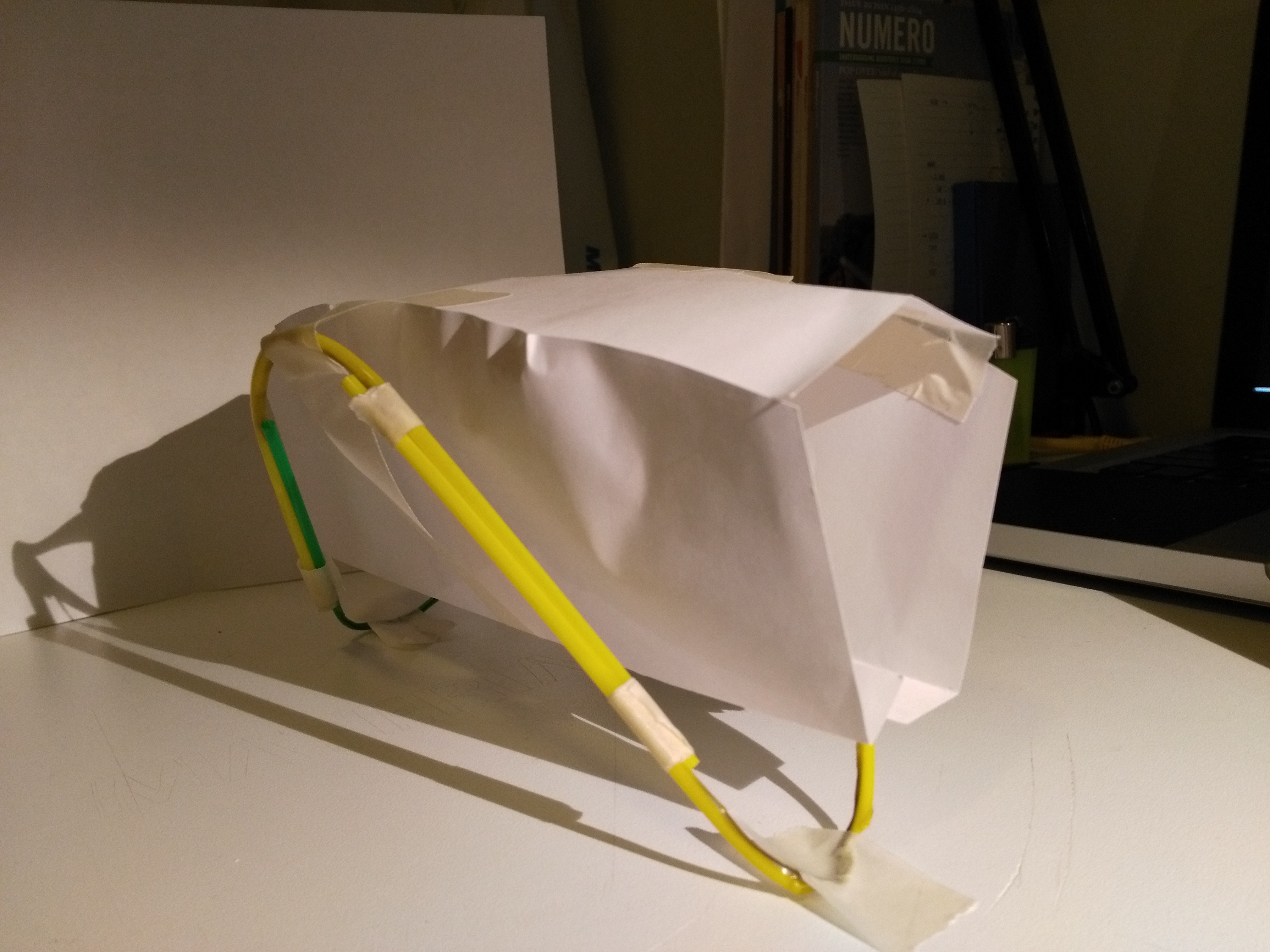Paper mock-up