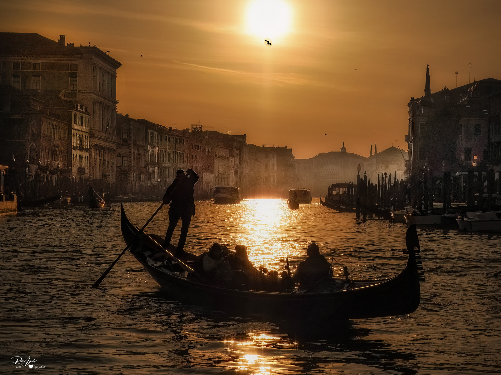 Gran canal, Venecia