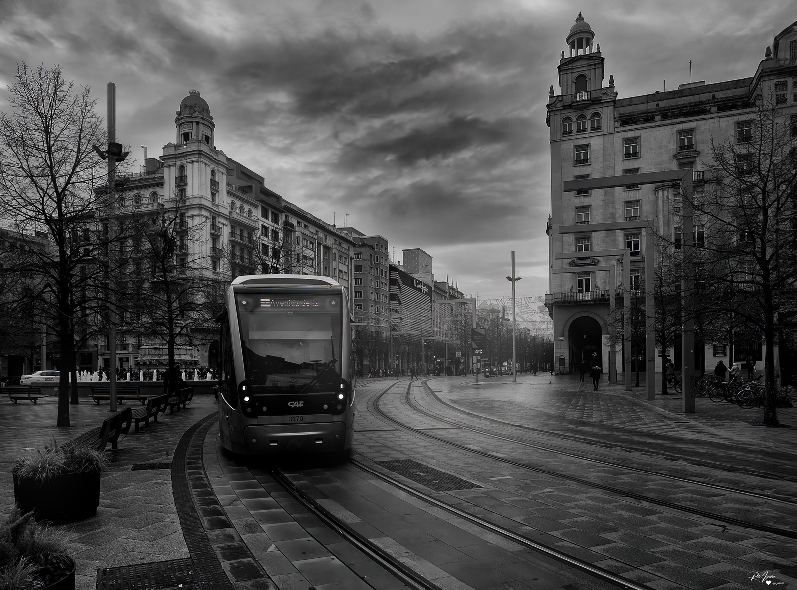 Plaza de España, Zaragoza.