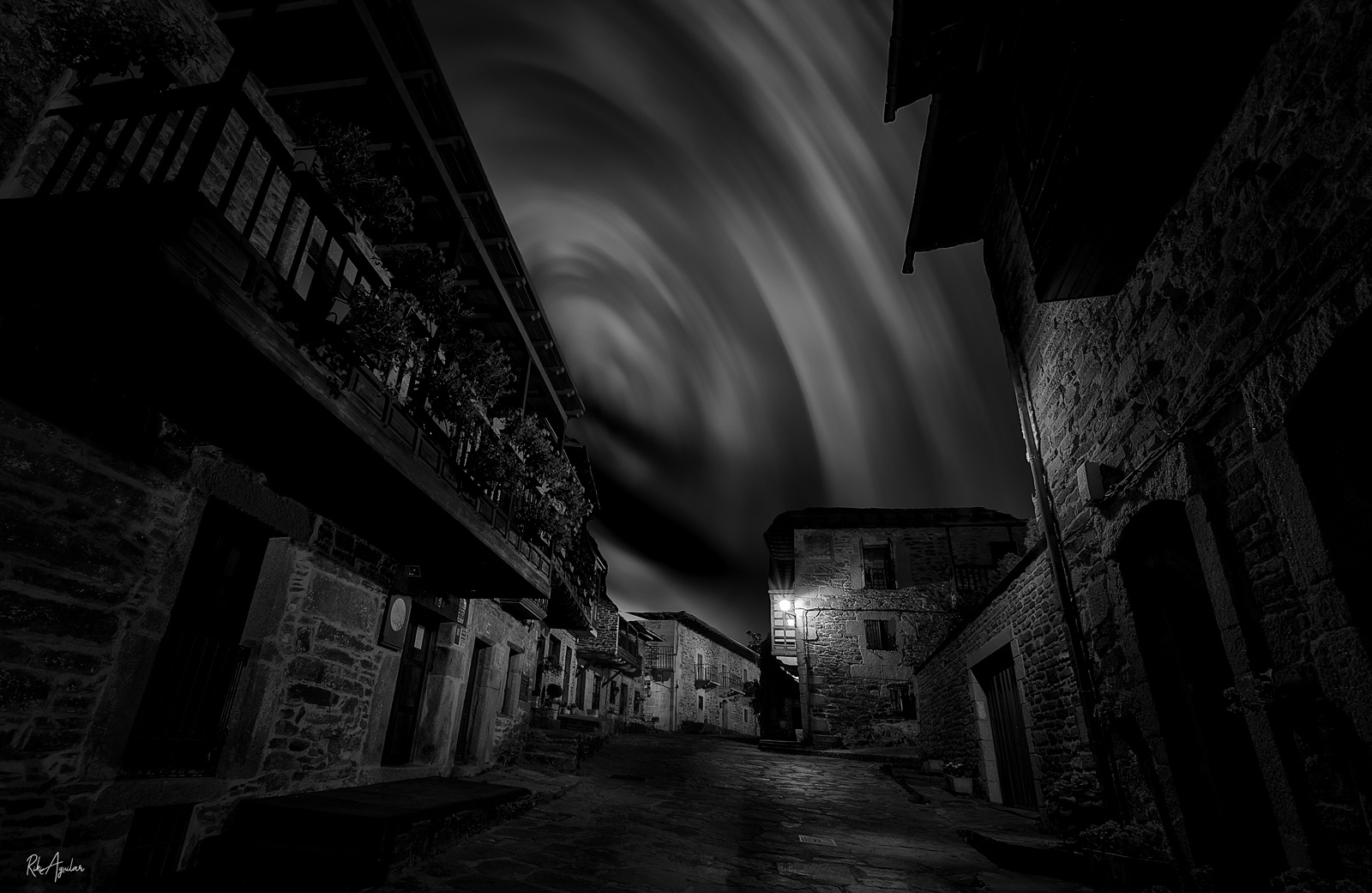 Puebla de Sanabria, Zamora.  Dreaming sky.