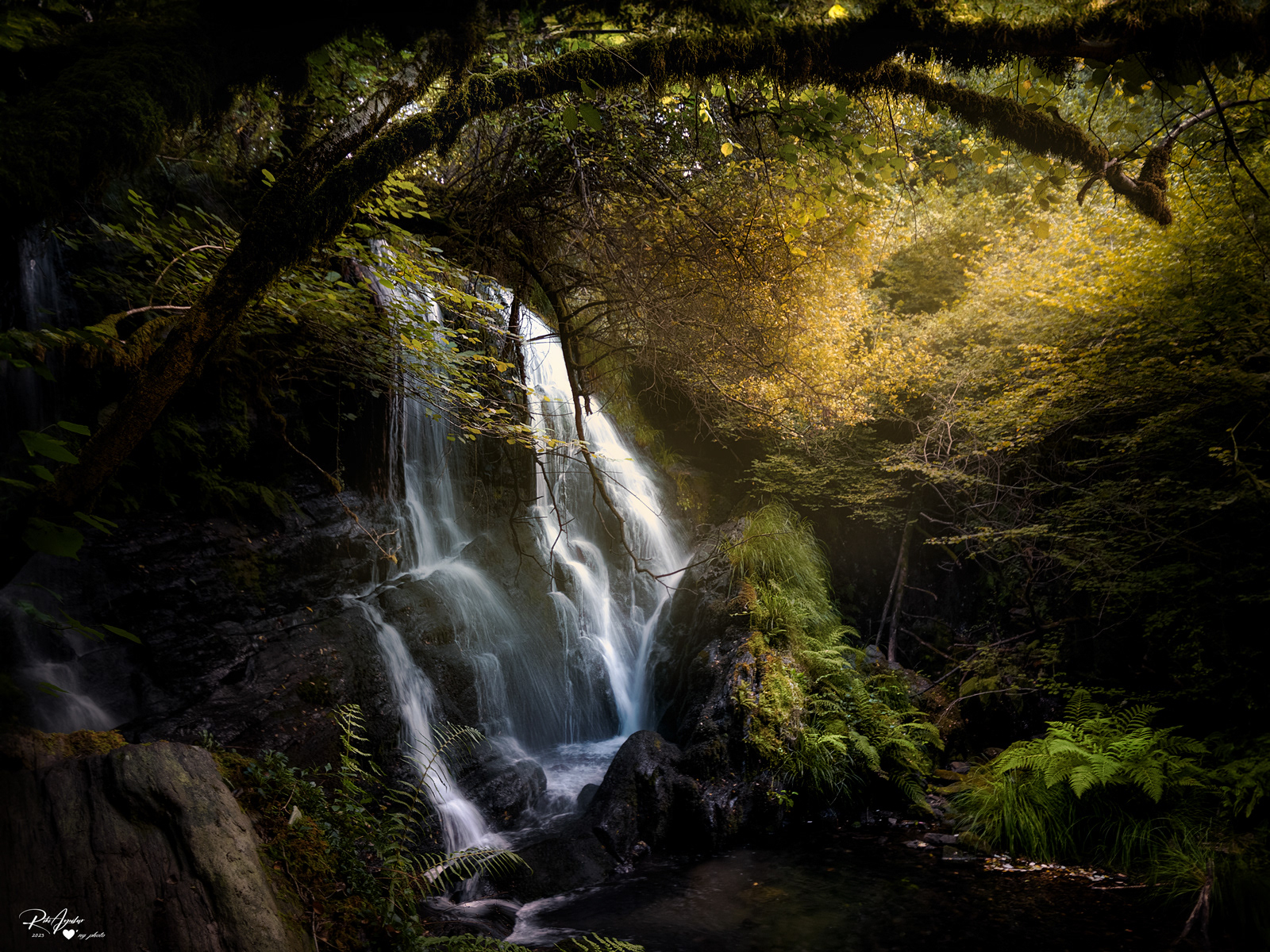 Fervenza de Vioxo Chacín, Galicia