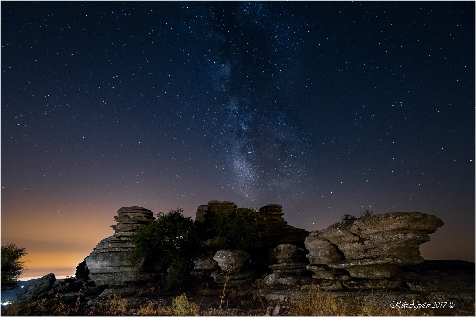 Camorro de las 7 mesas. El Torcal.