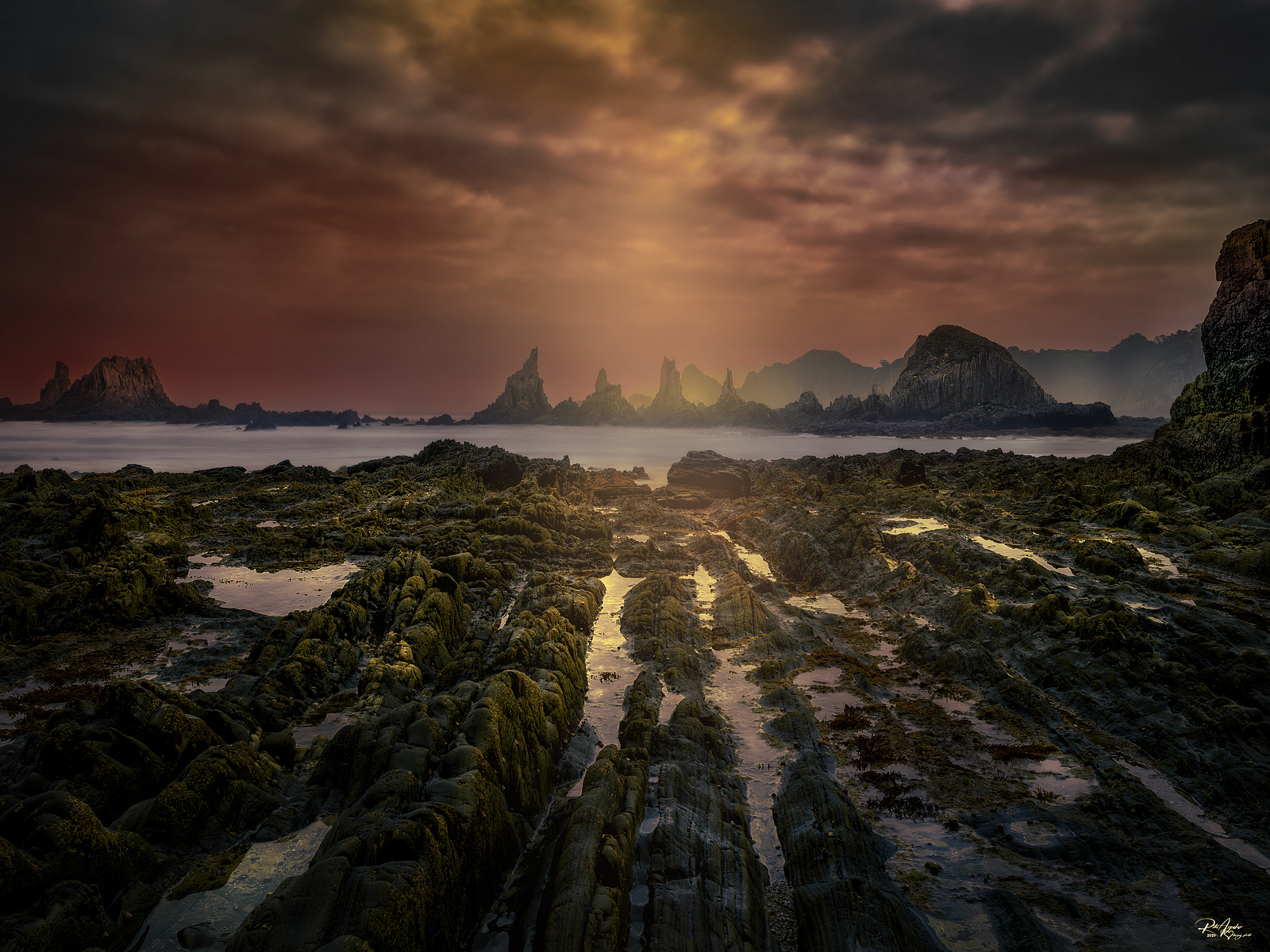 Playa de Gueirúa, Asturias