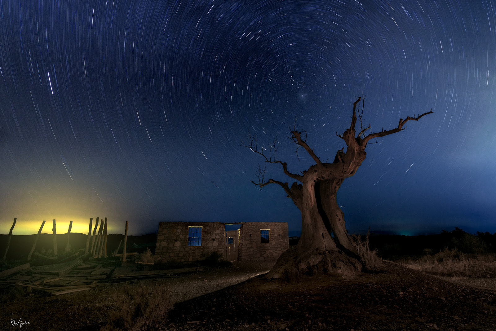 Noches de far West, en Tabernas., Almería.