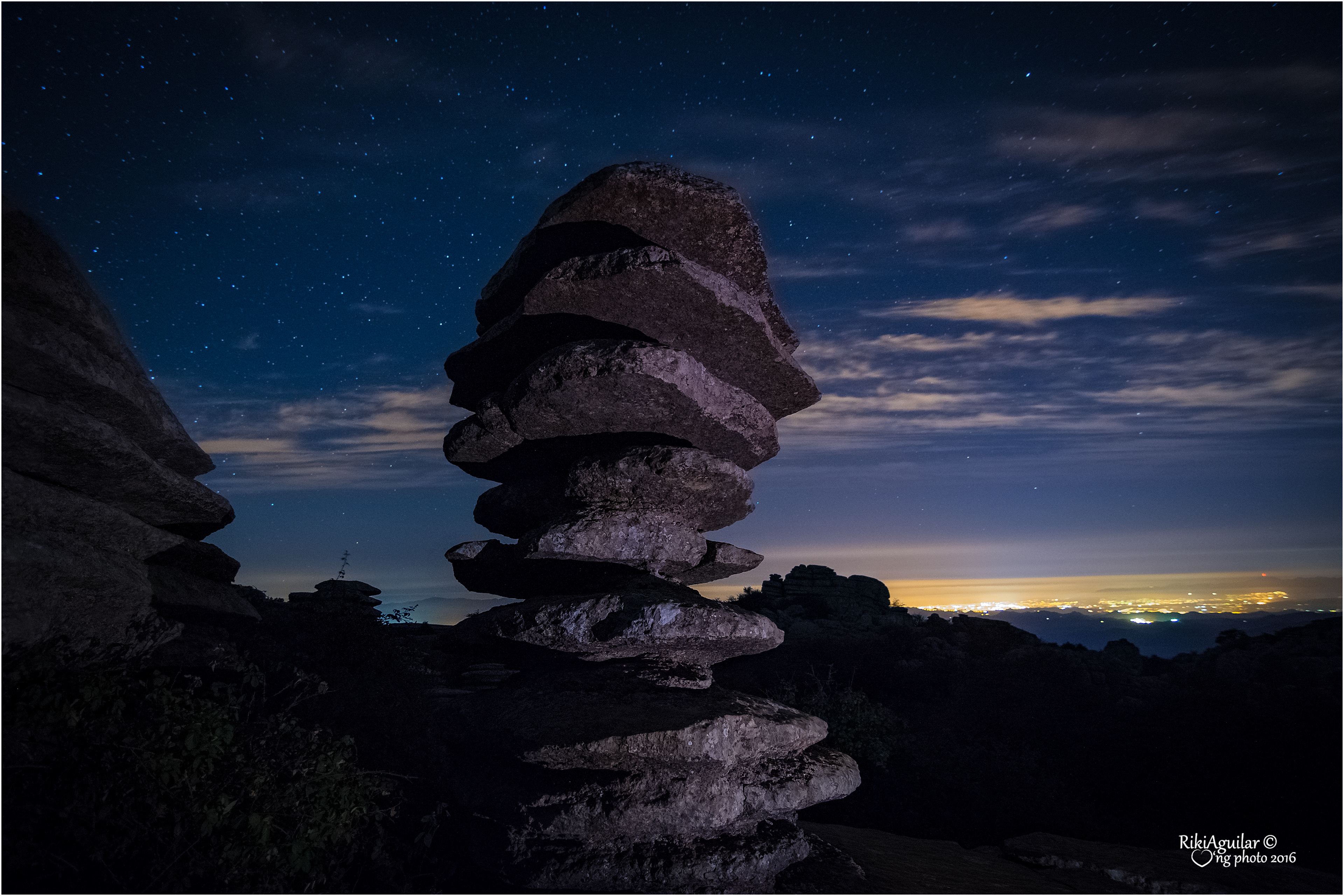 "El tornillo". El Torcal, Málaga.