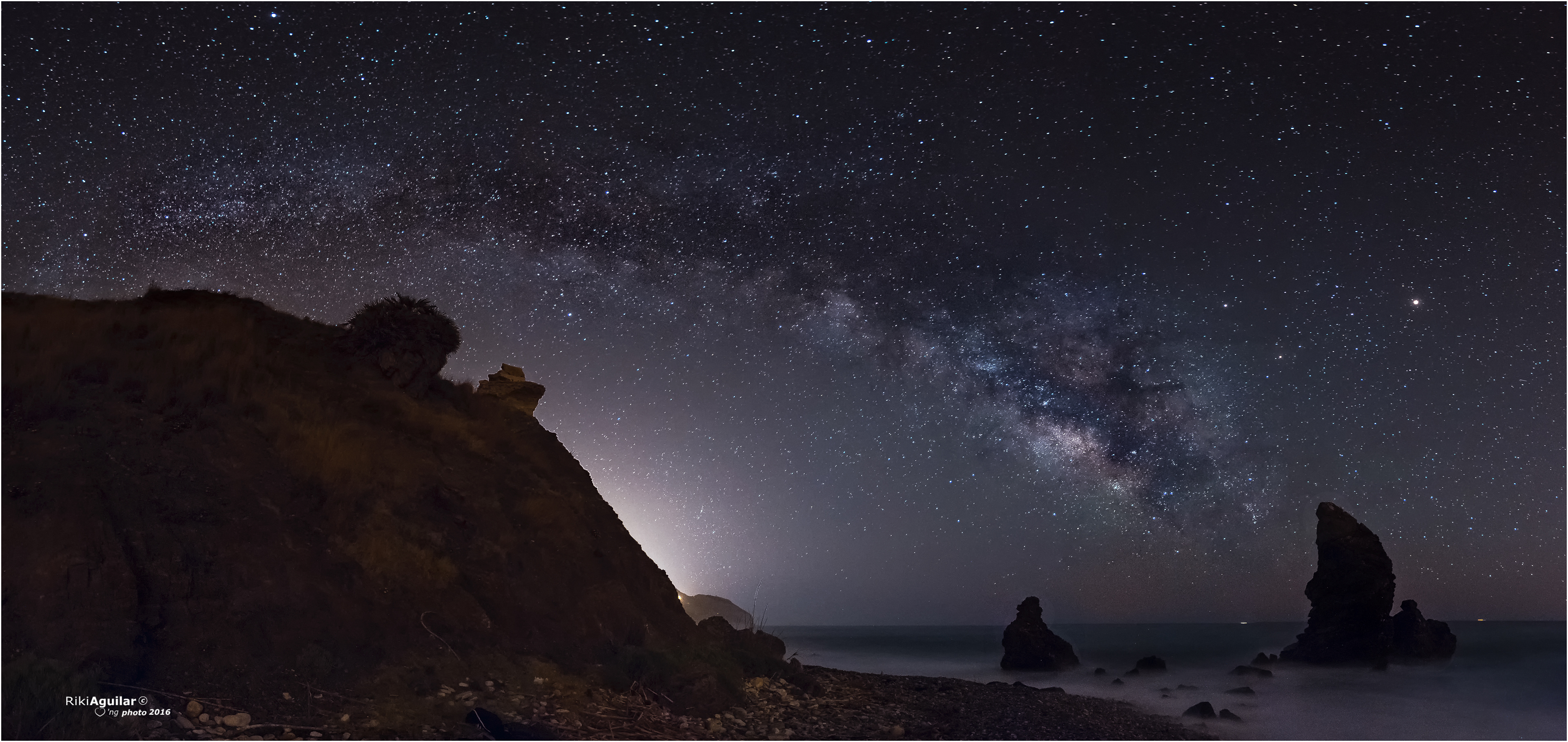 Vía Láctea en Maro. Málaga.