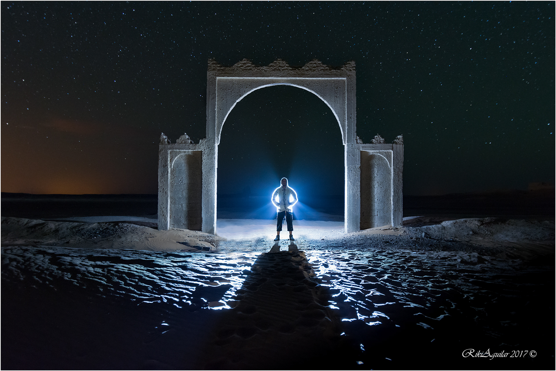 Puerta al cielo. Erg Chebbi. Marruecos