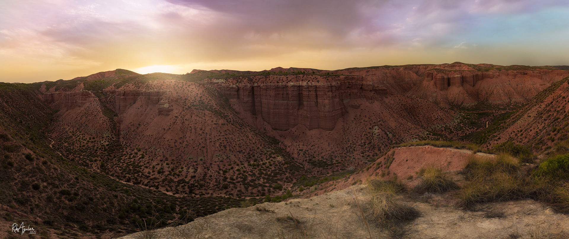 Los coloraos.  Desierto de Gorafe