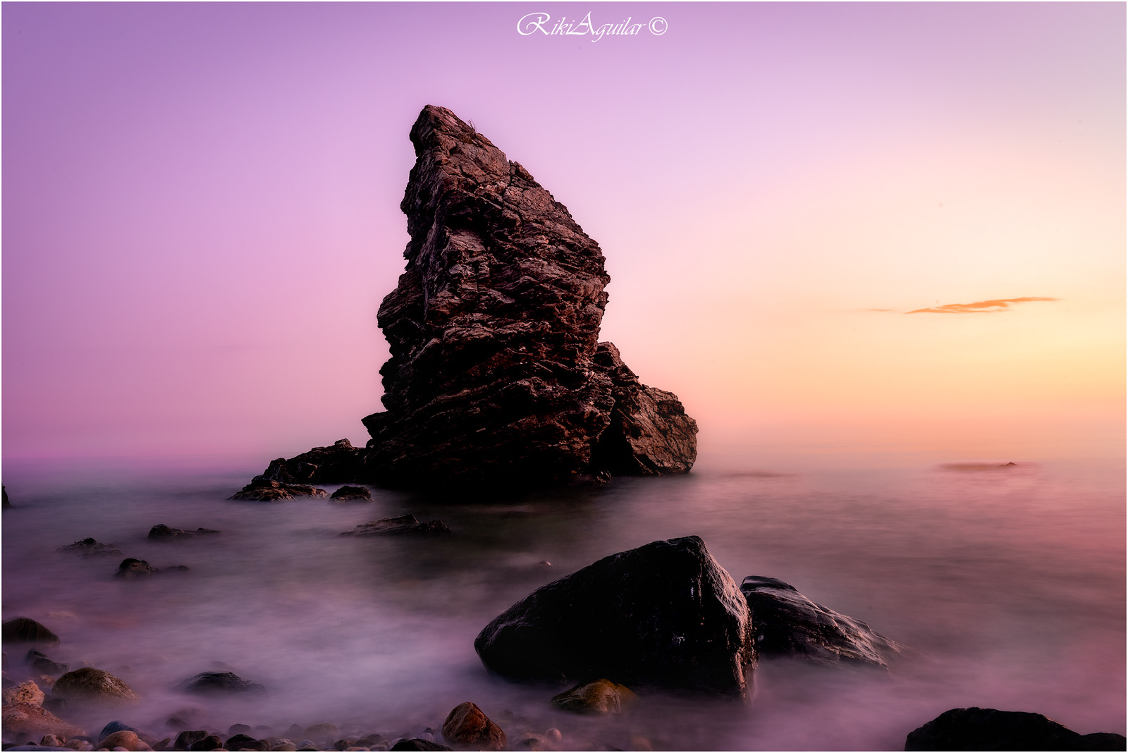 Cala del Molilno de papel, Maro