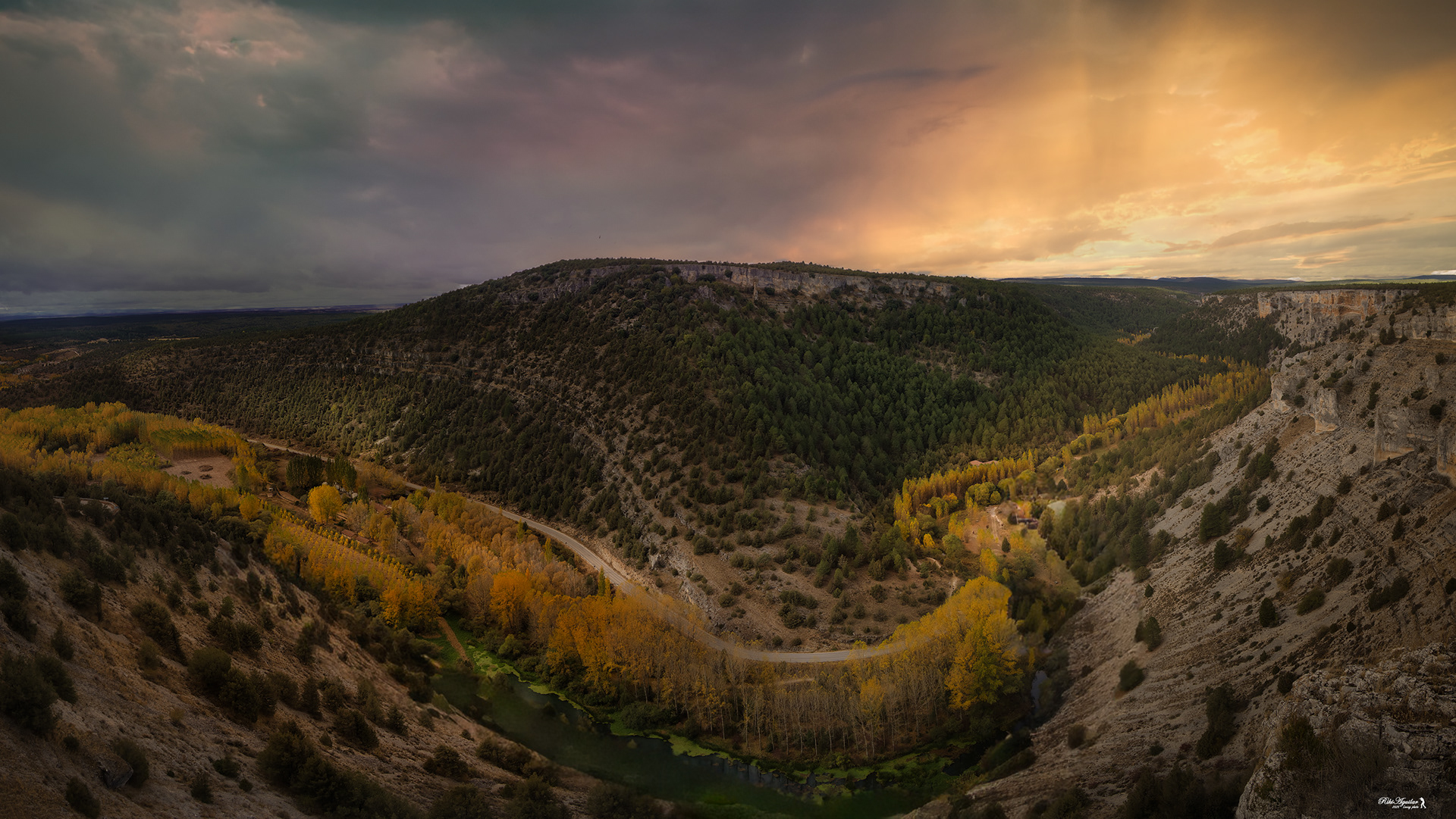 Cañón del río Lobos., Soria