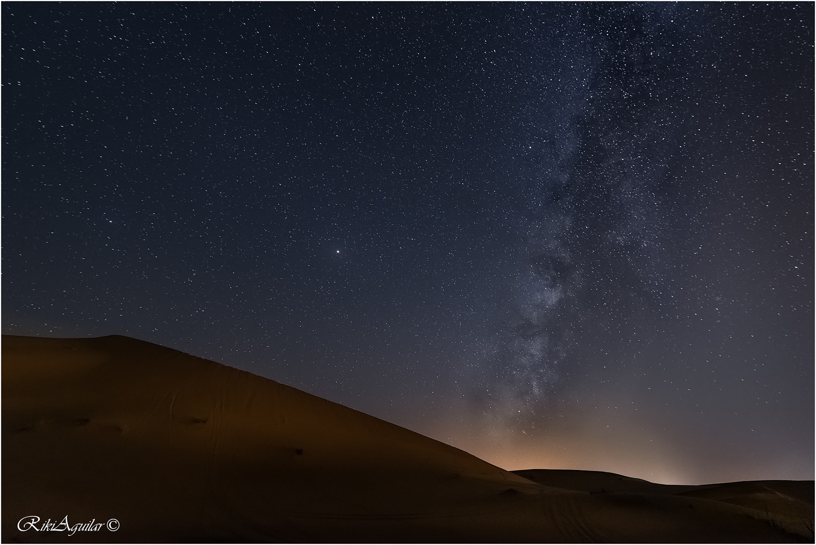 Duna y Vía Láctea. Marruecos