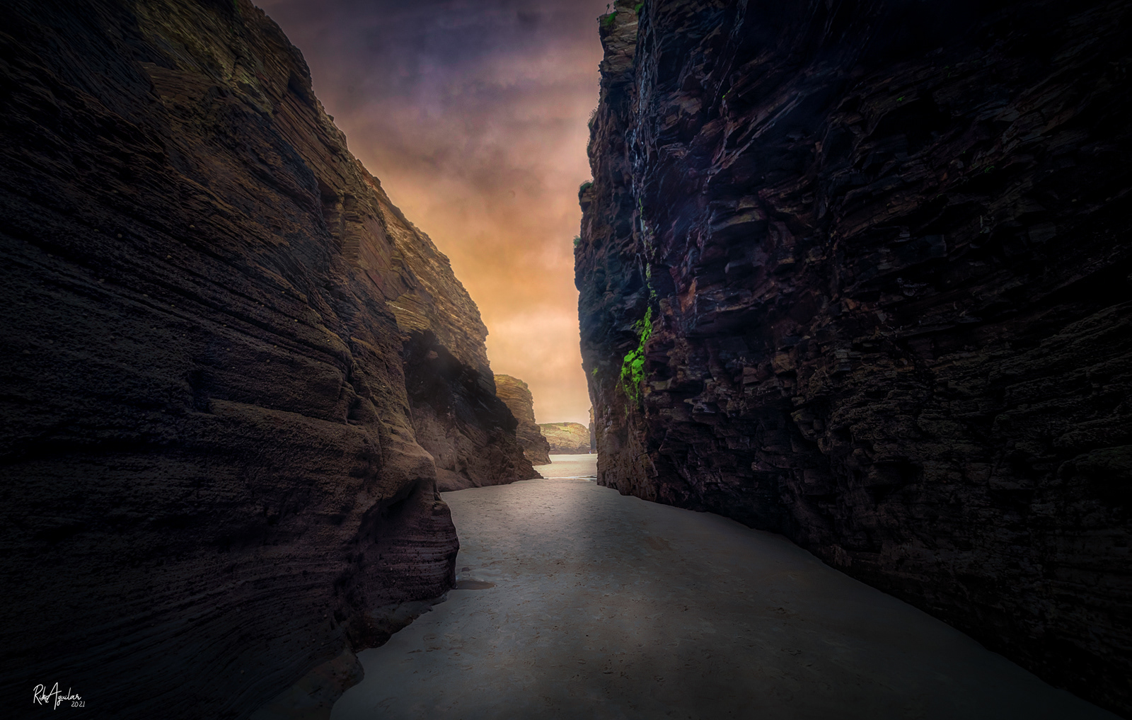Playa de las Catedrales, Ribadeo.