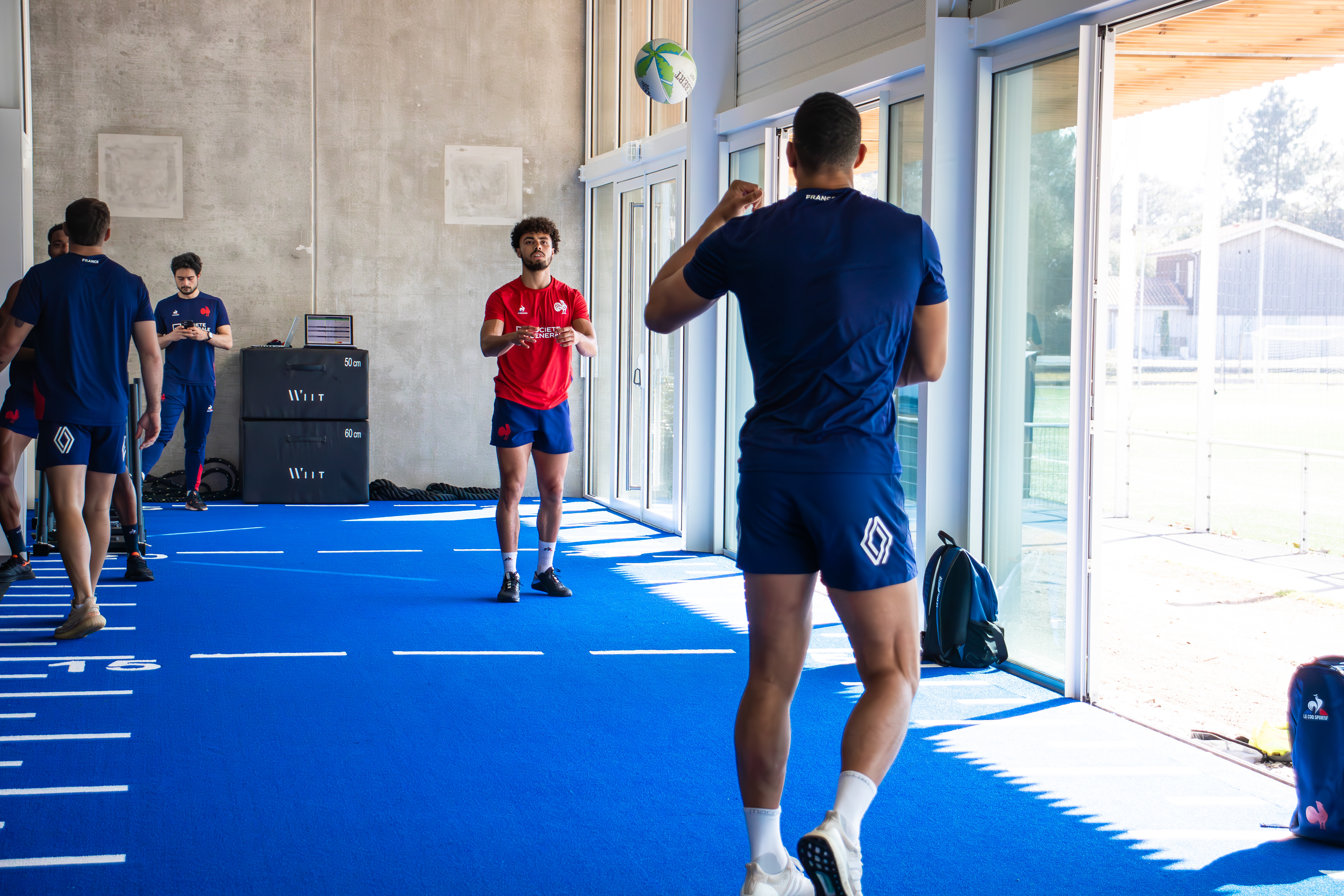Stage de préparation olympiques - Équipe de France de rugby à 7