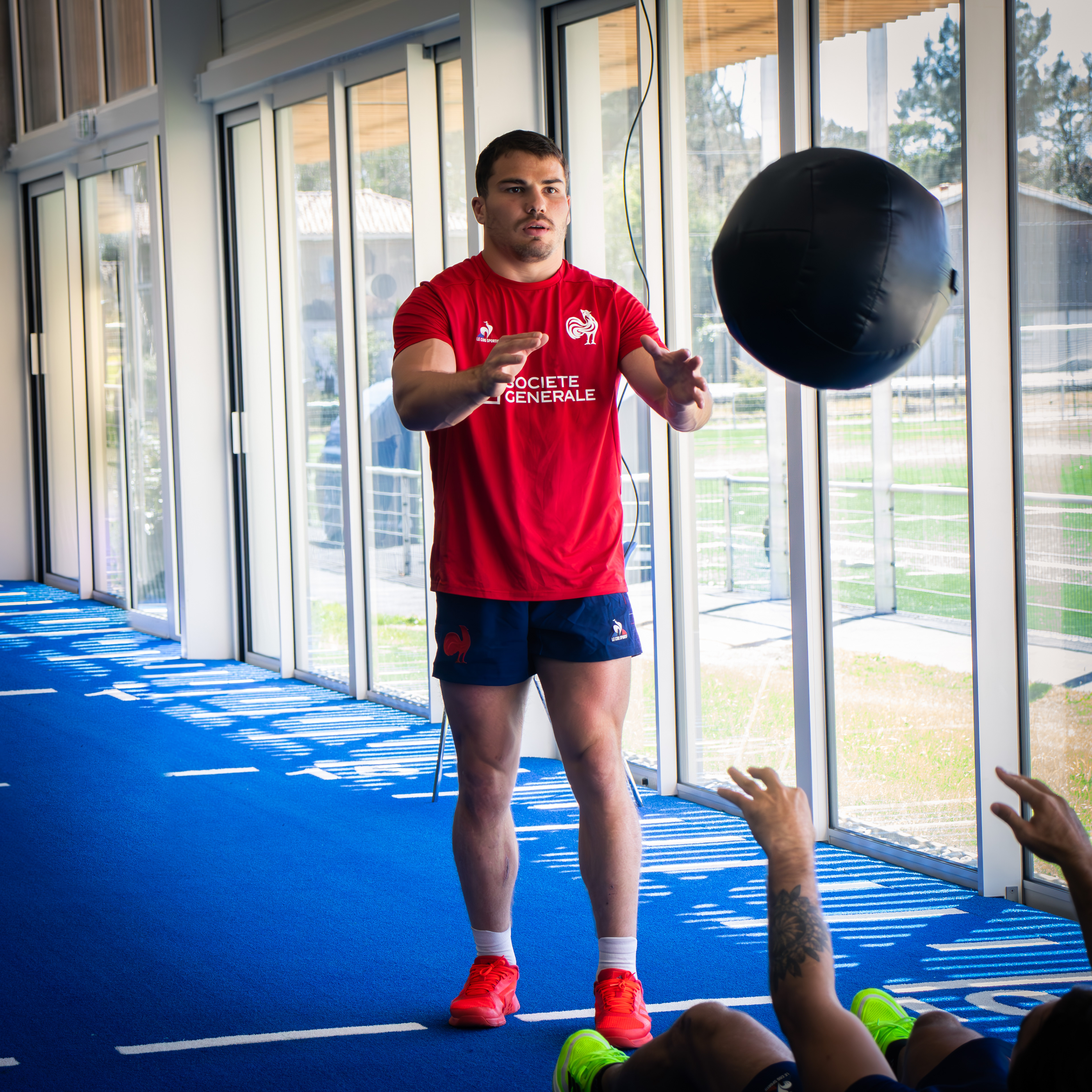 Stage de préparation olympiques - Équipe de France de rugby à 7