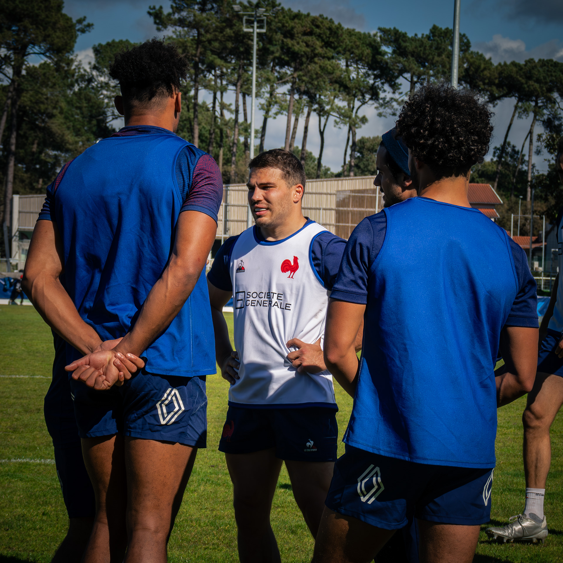Stage de préparation olympiques - Équipe de France de rugby à 7