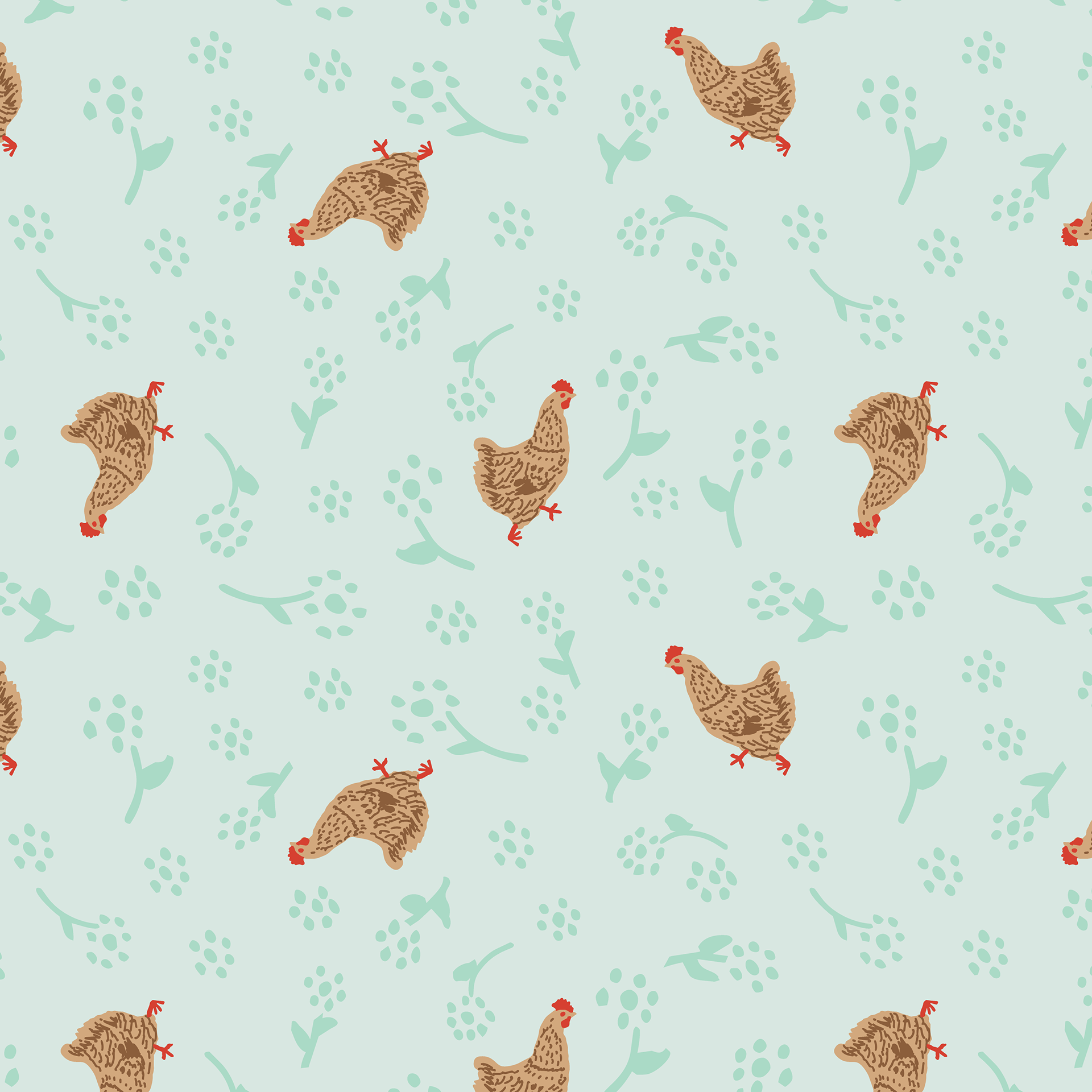 Chicken Love in Mint