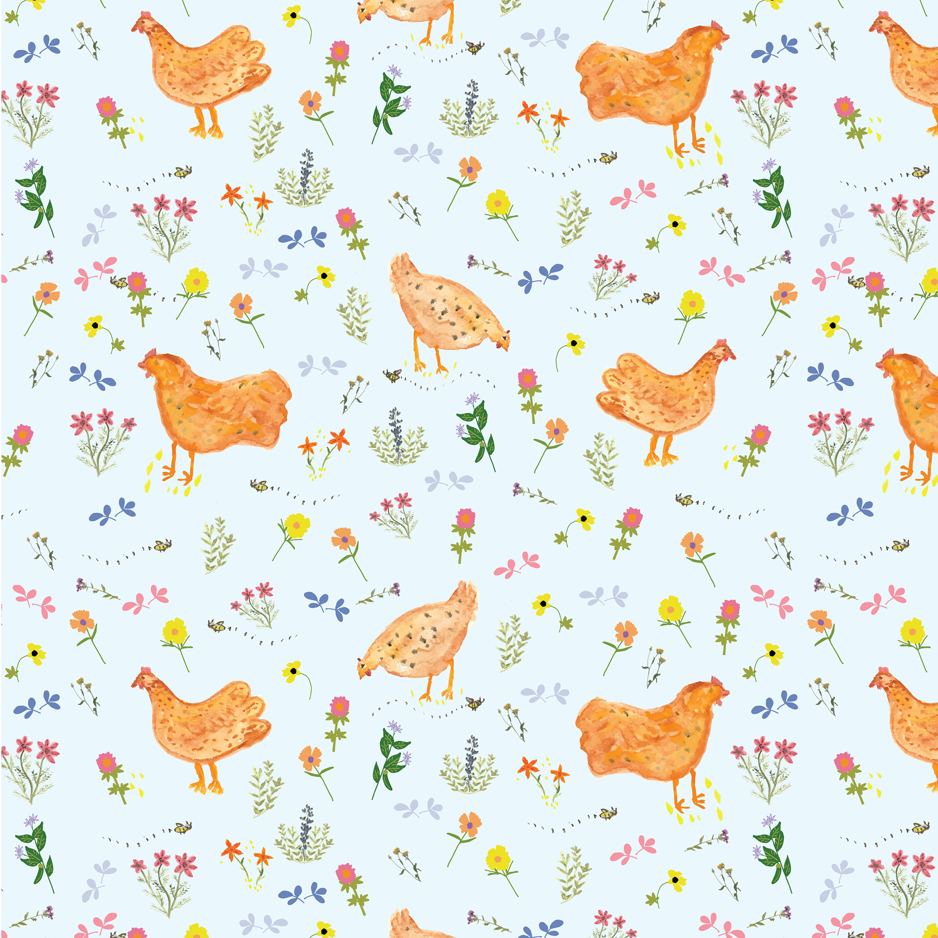 Chicken Run Blue