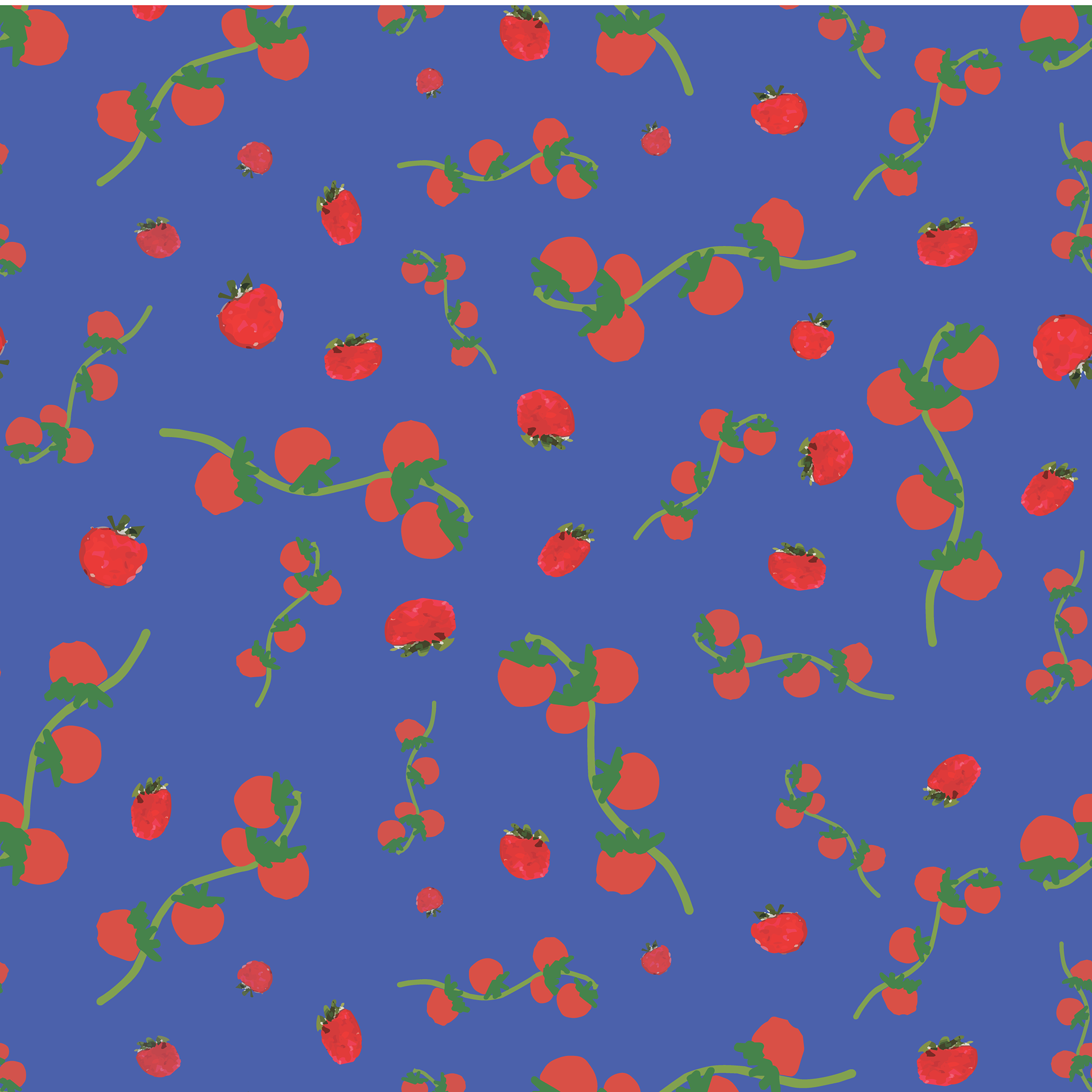 Tomato Love in Blue