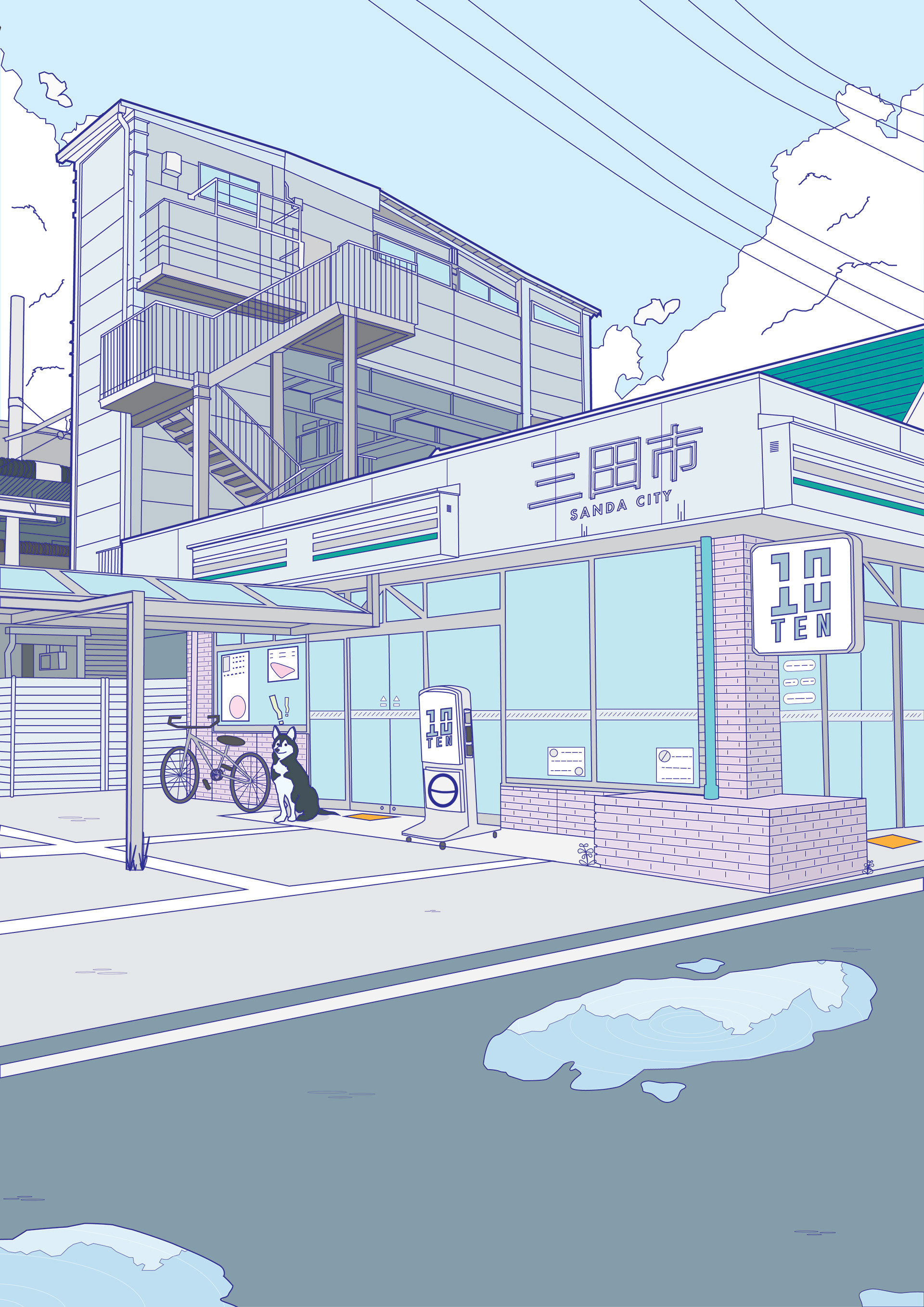 Line + Base colors