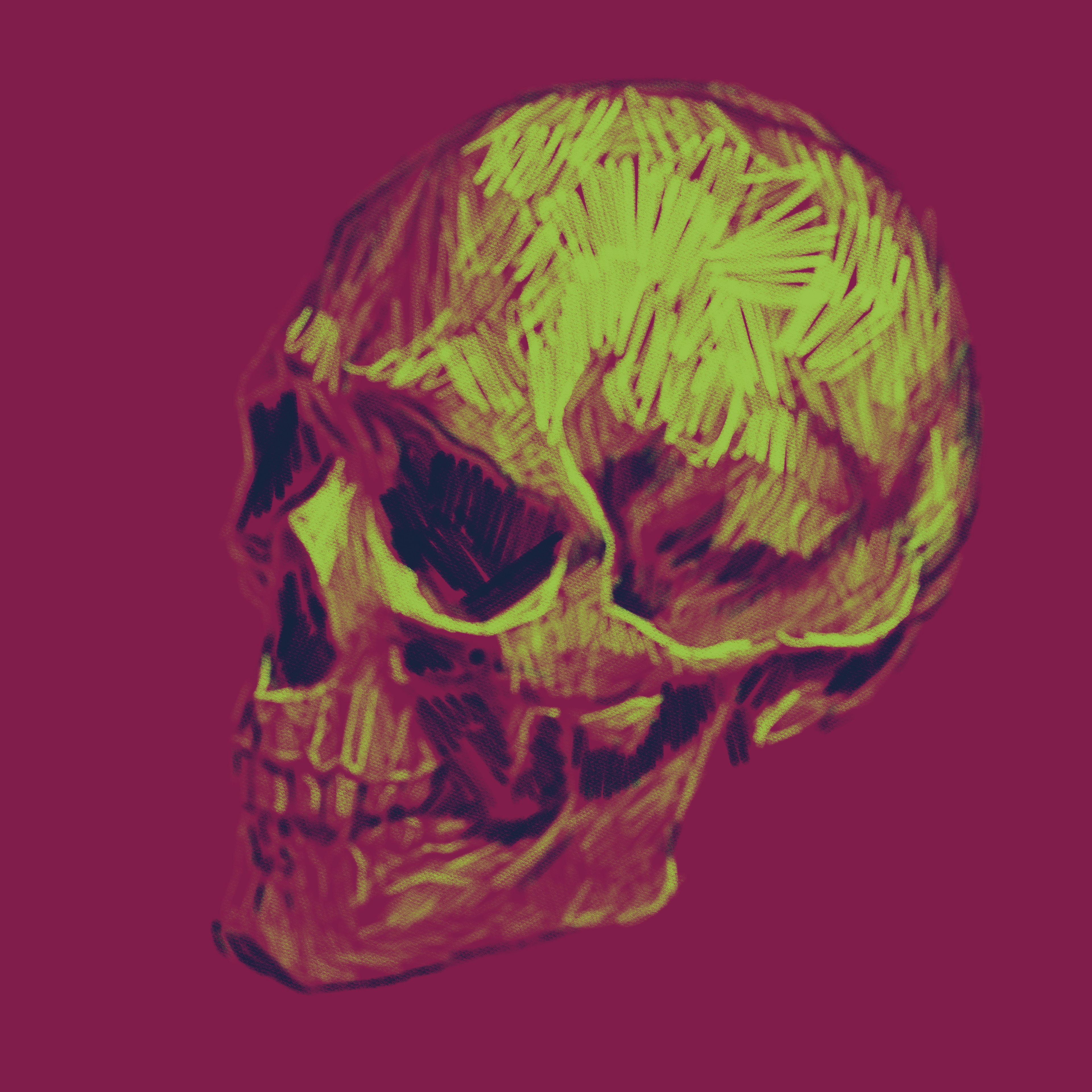 "Memento Mori" Digital. 2023.