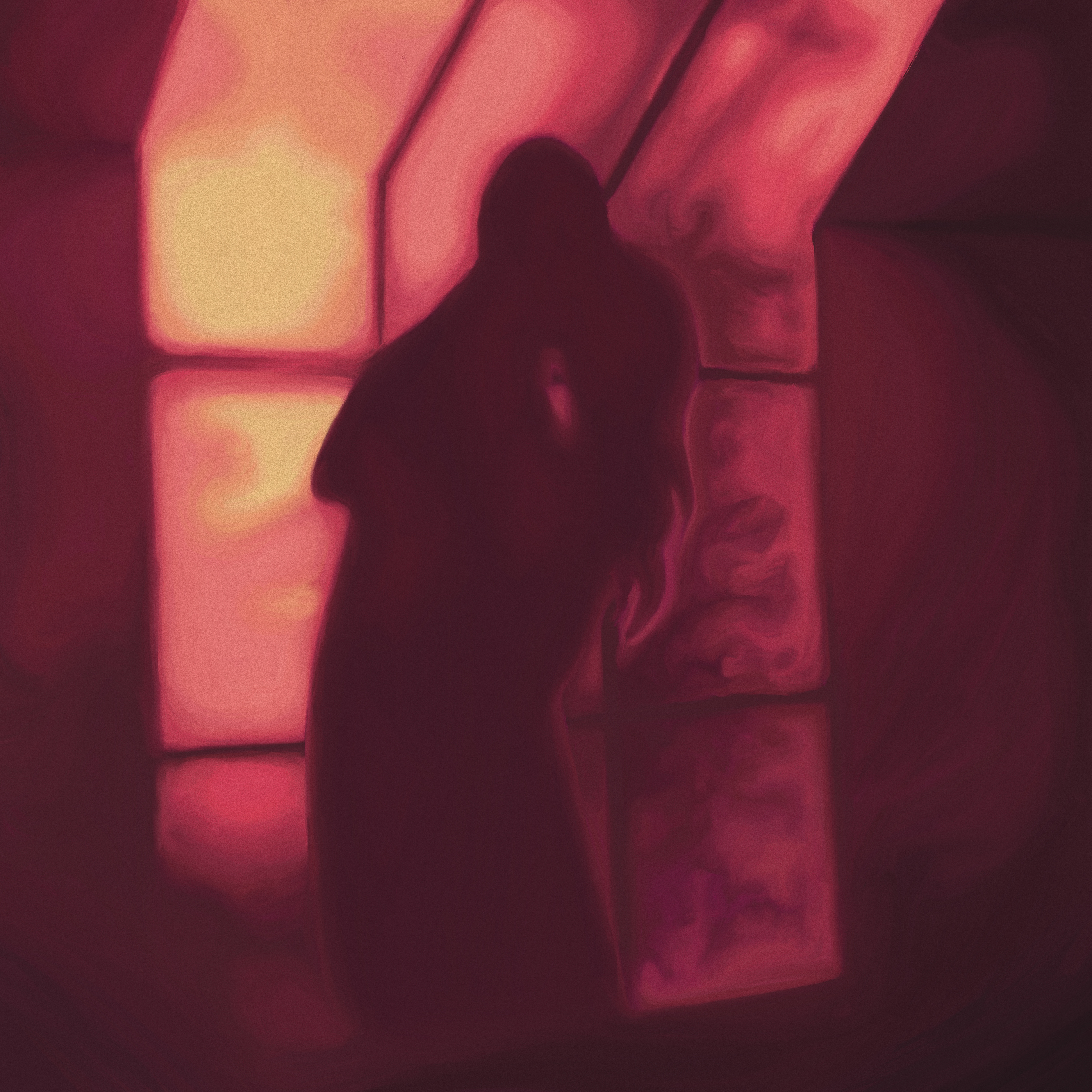 "Rose Colored Glass" Digital. 2024.