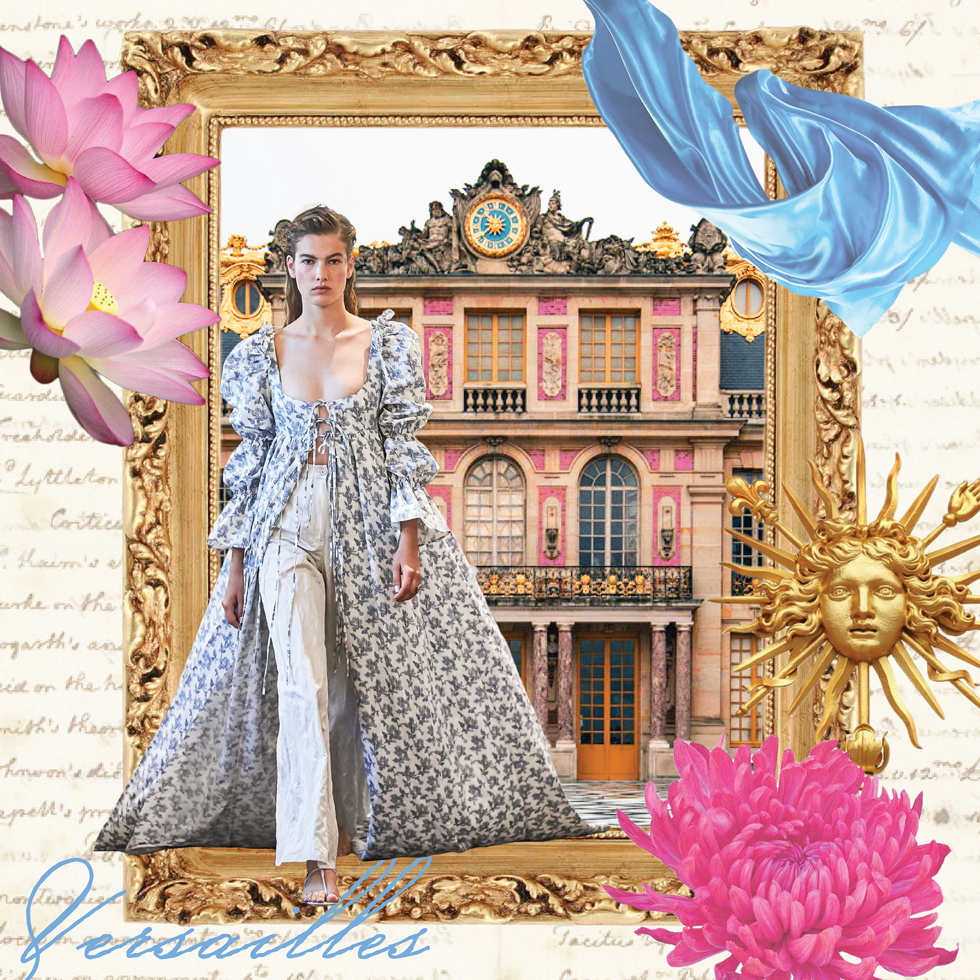 "Victorian Muse" Digital. 2023.