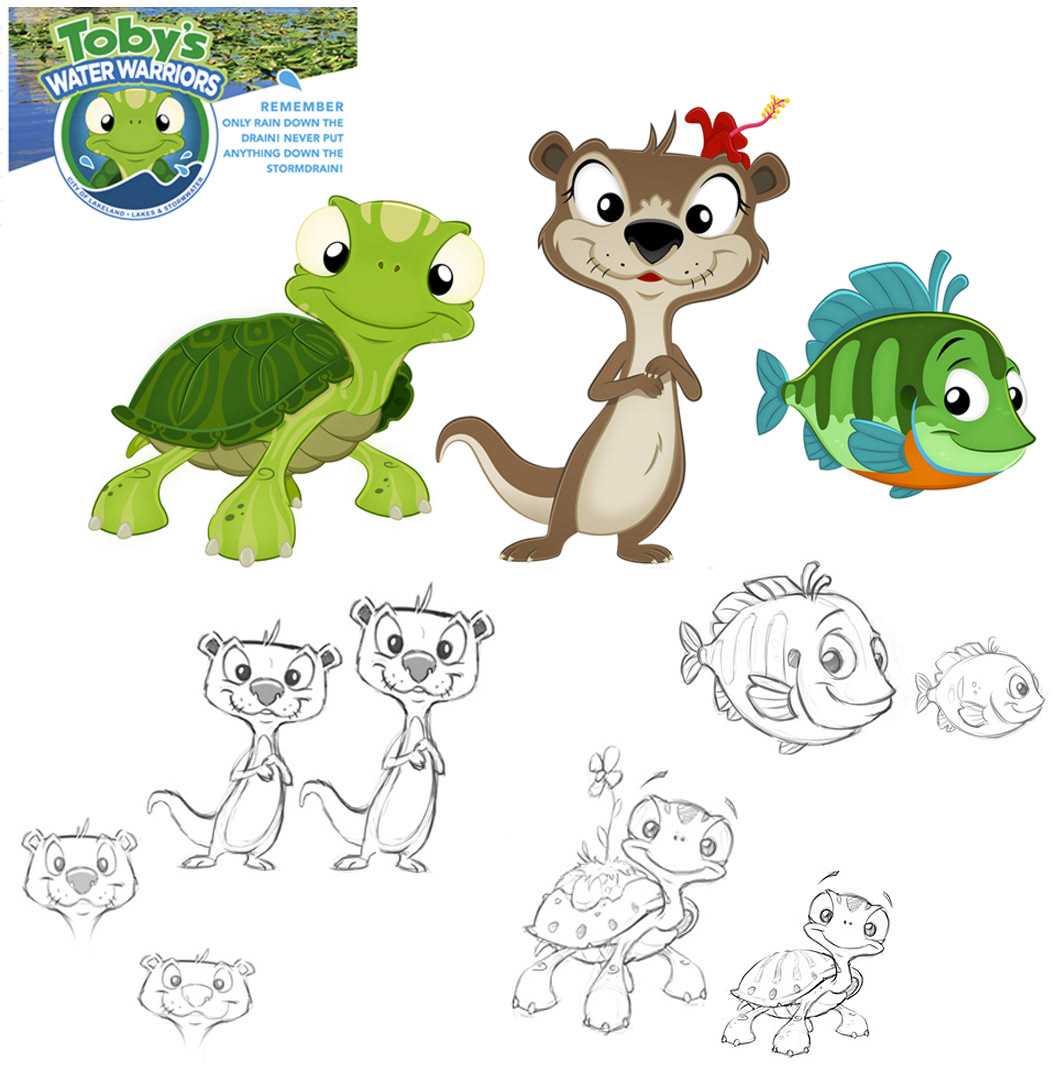 Toby's Water Warriors - City of Lakeland, Florida: Lakes & Stormwater Management educational campaign