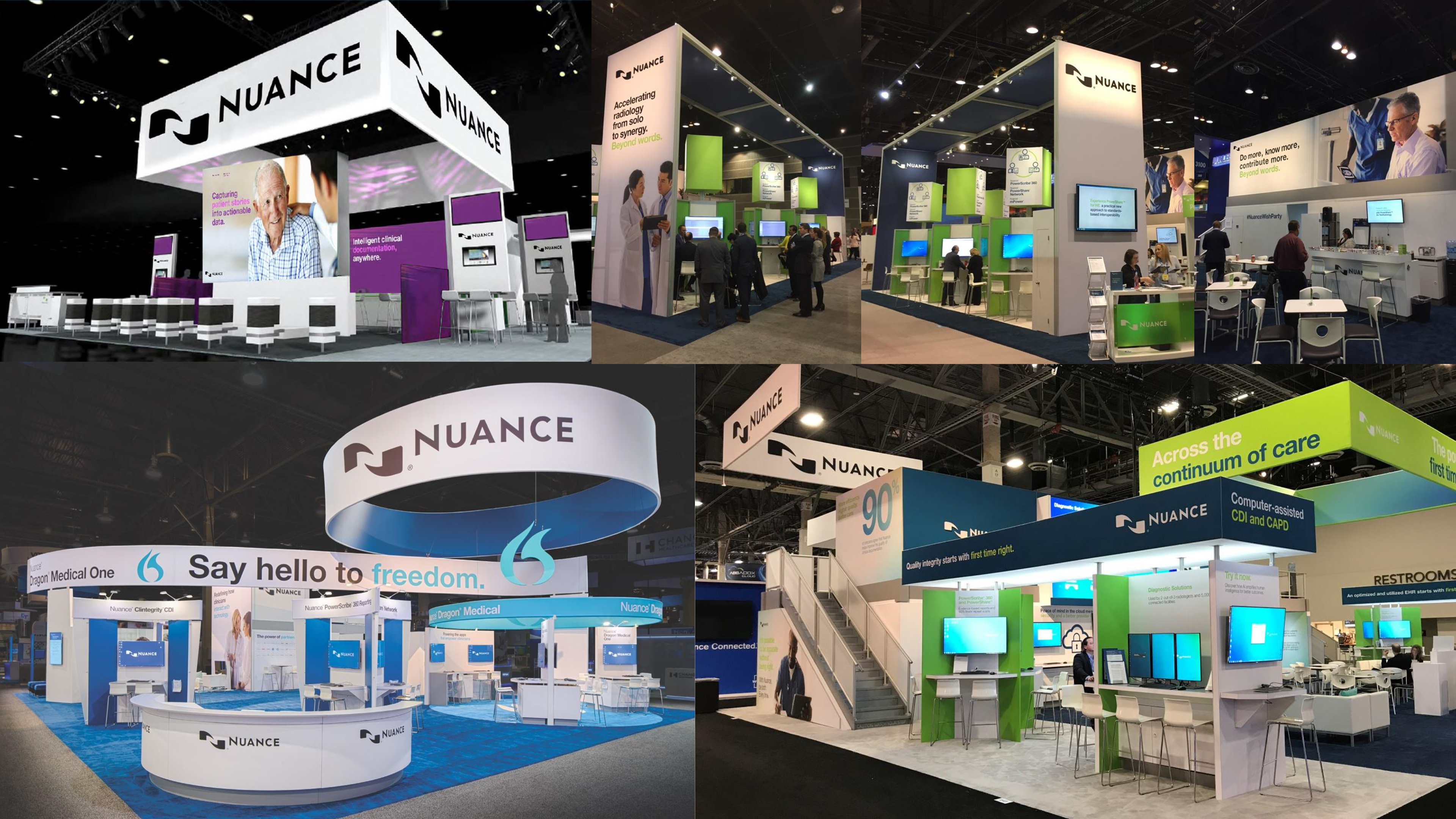 Tradeshow design work: 2012-2019