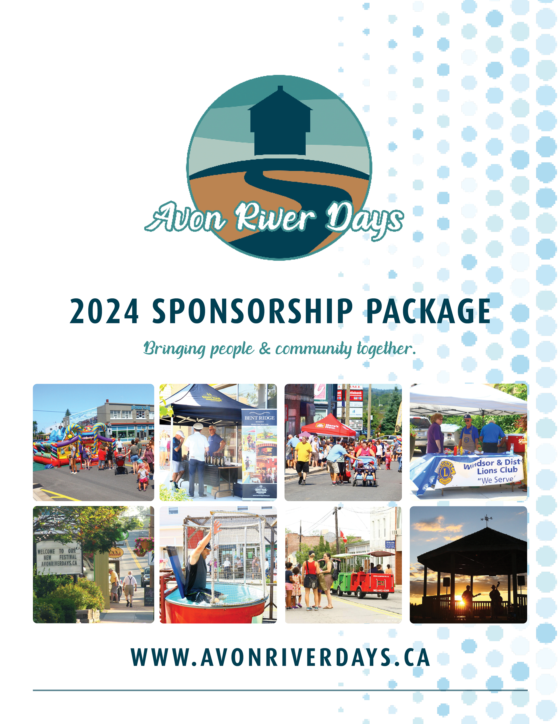 booklet design,  Nova Scotia design, Avon River Days