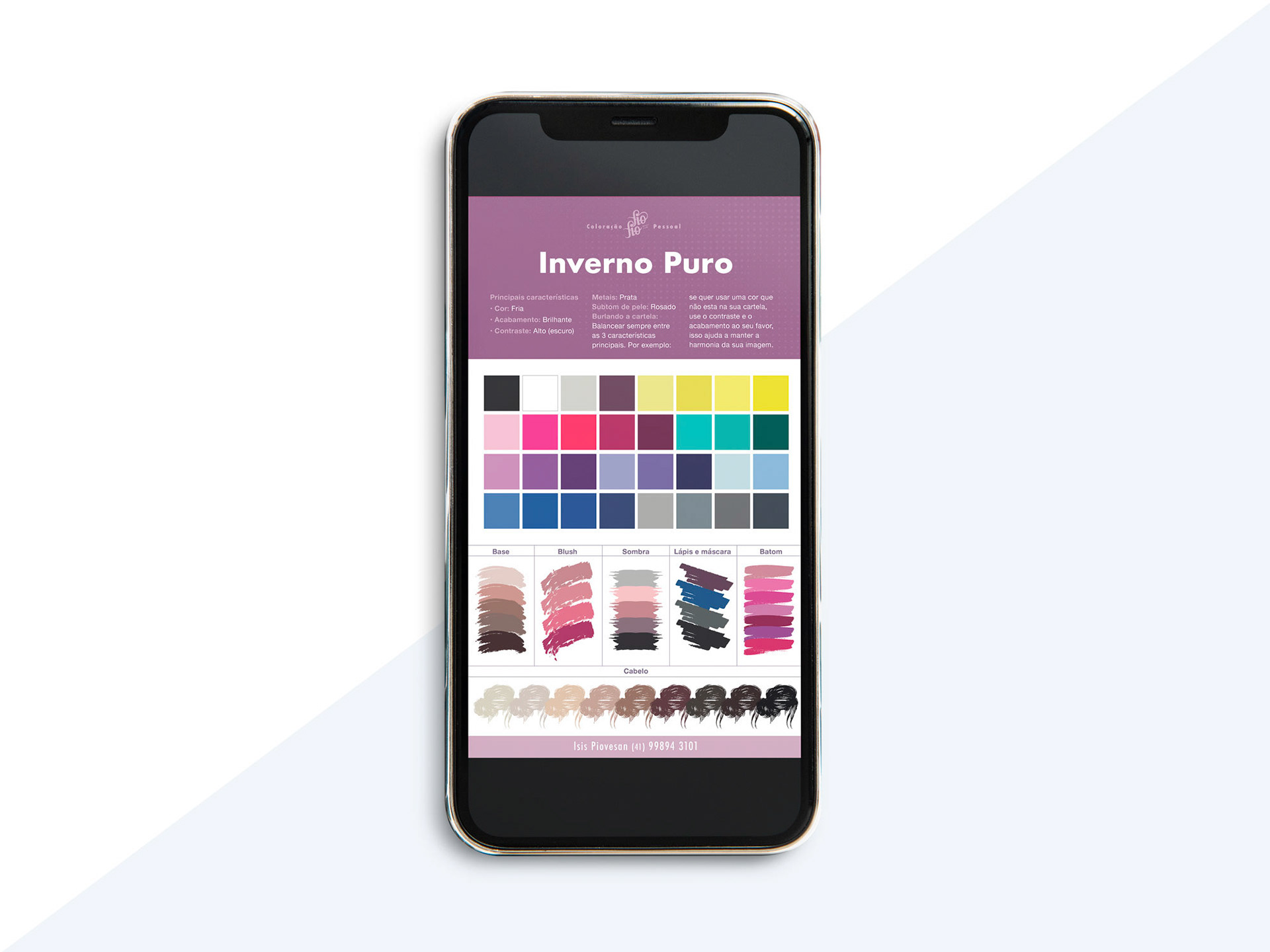 Premium mobile phone screen mockup template