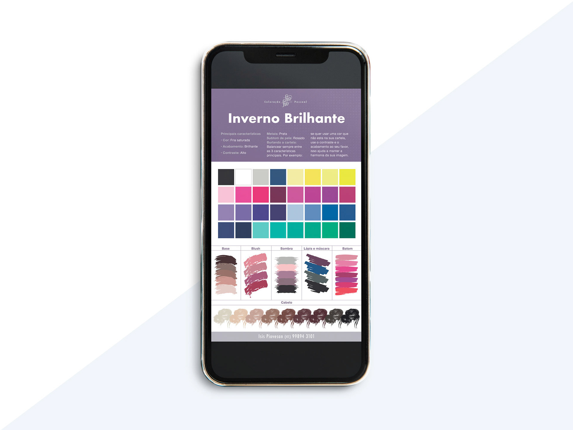Premium mobile phone screen mockup template
