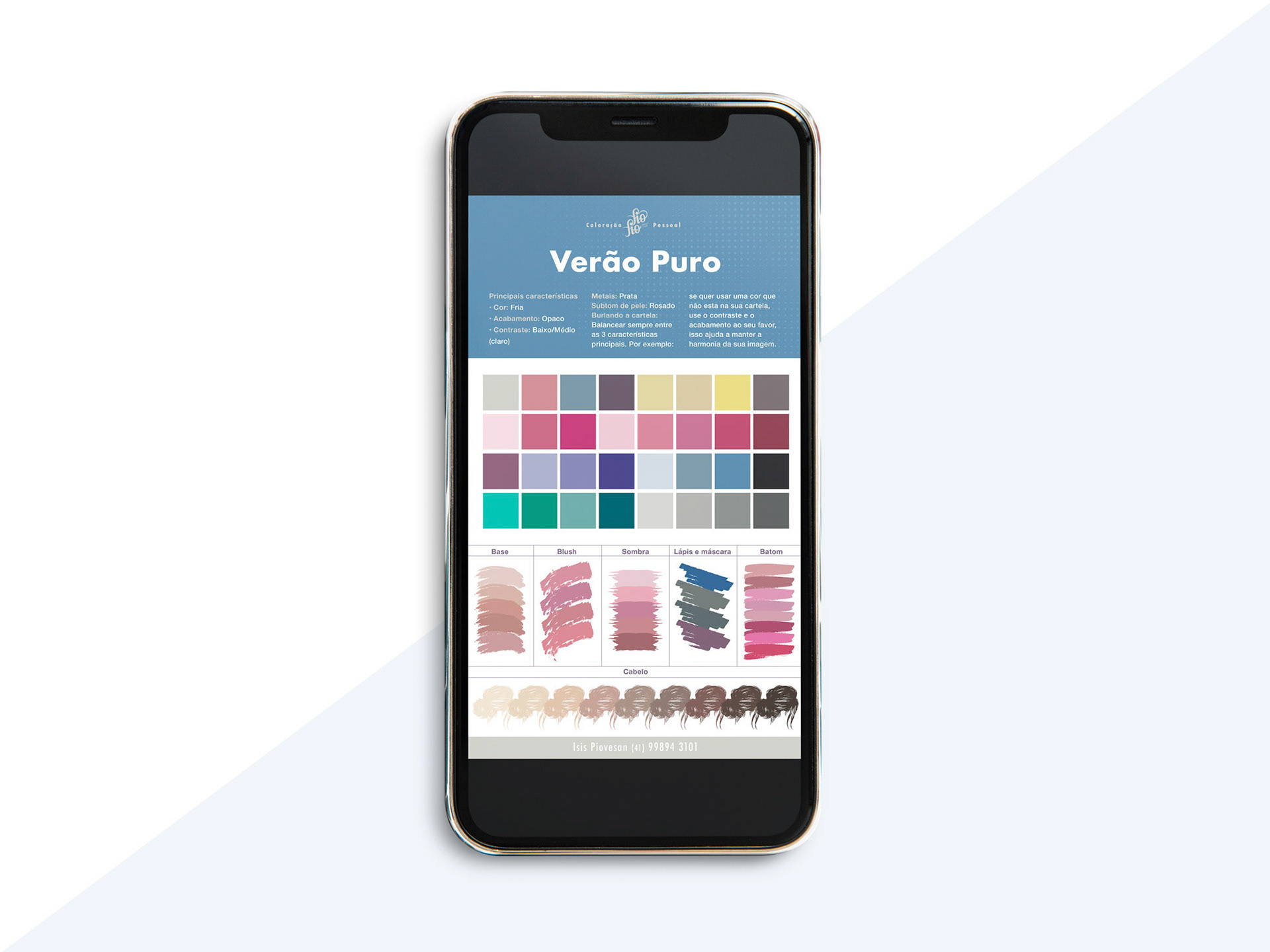 Premium mobile phone screen mockup template