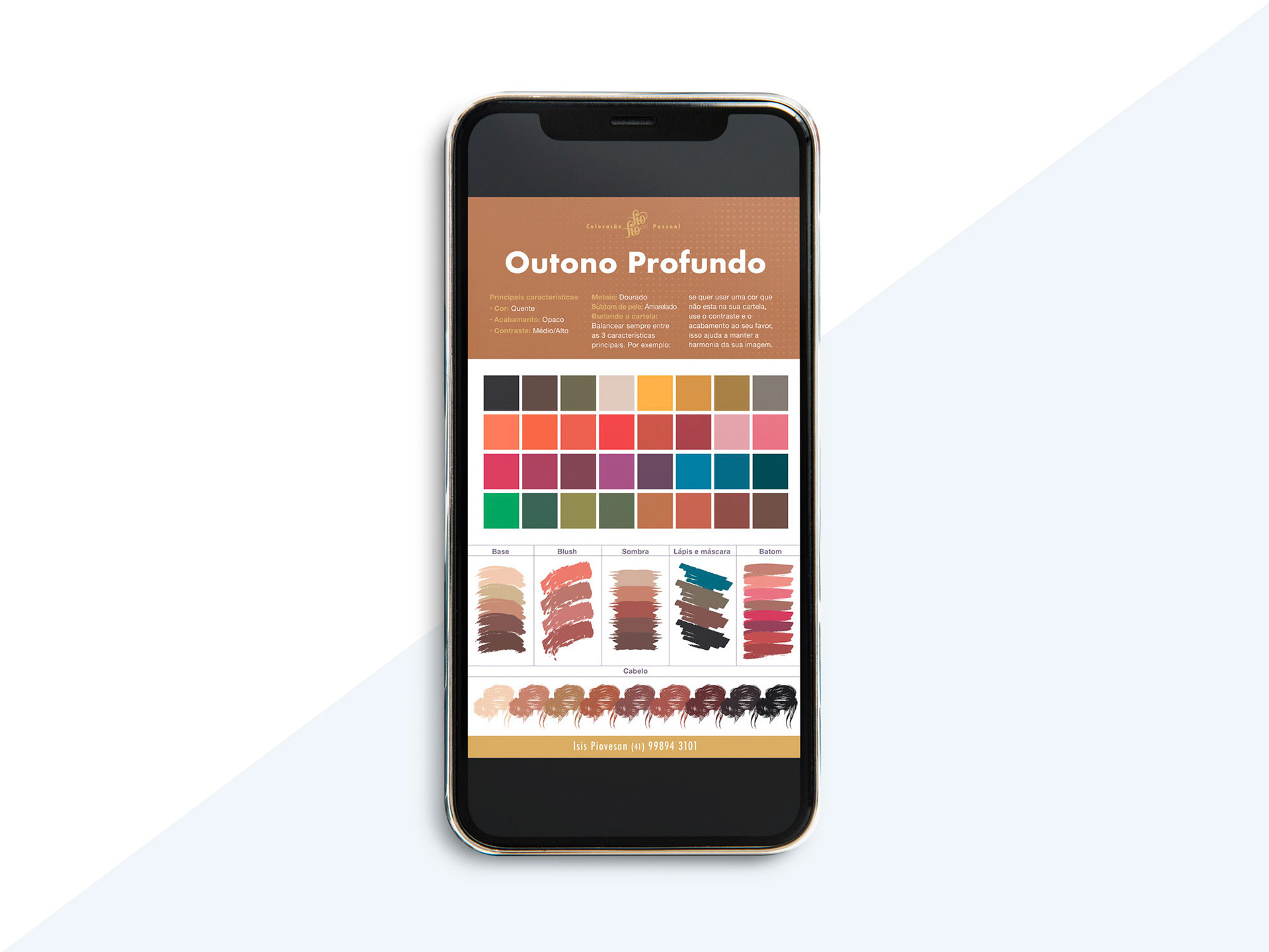 Premium mobile phone screen mockup template