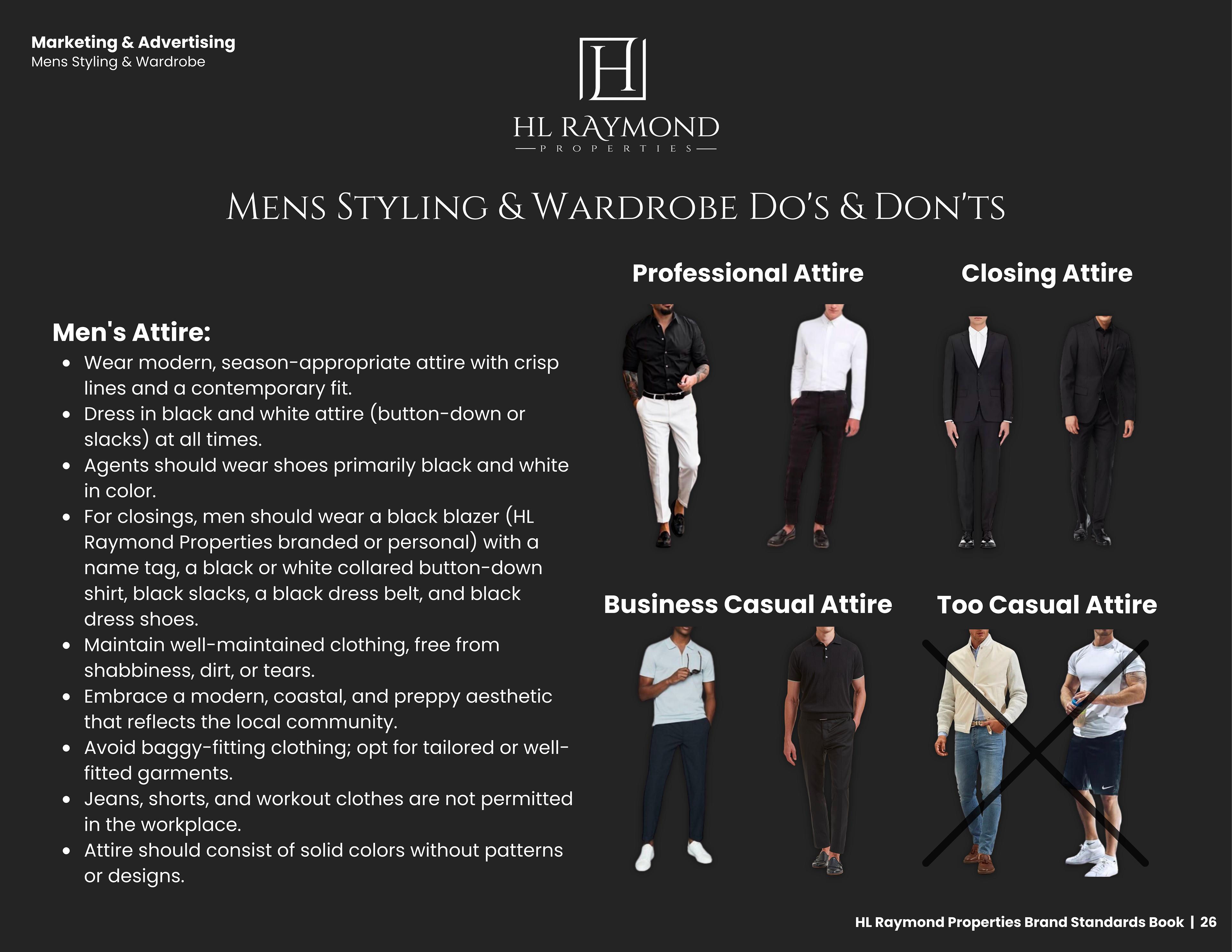 Mens Styling & Wardrobe Do's and Don'ts