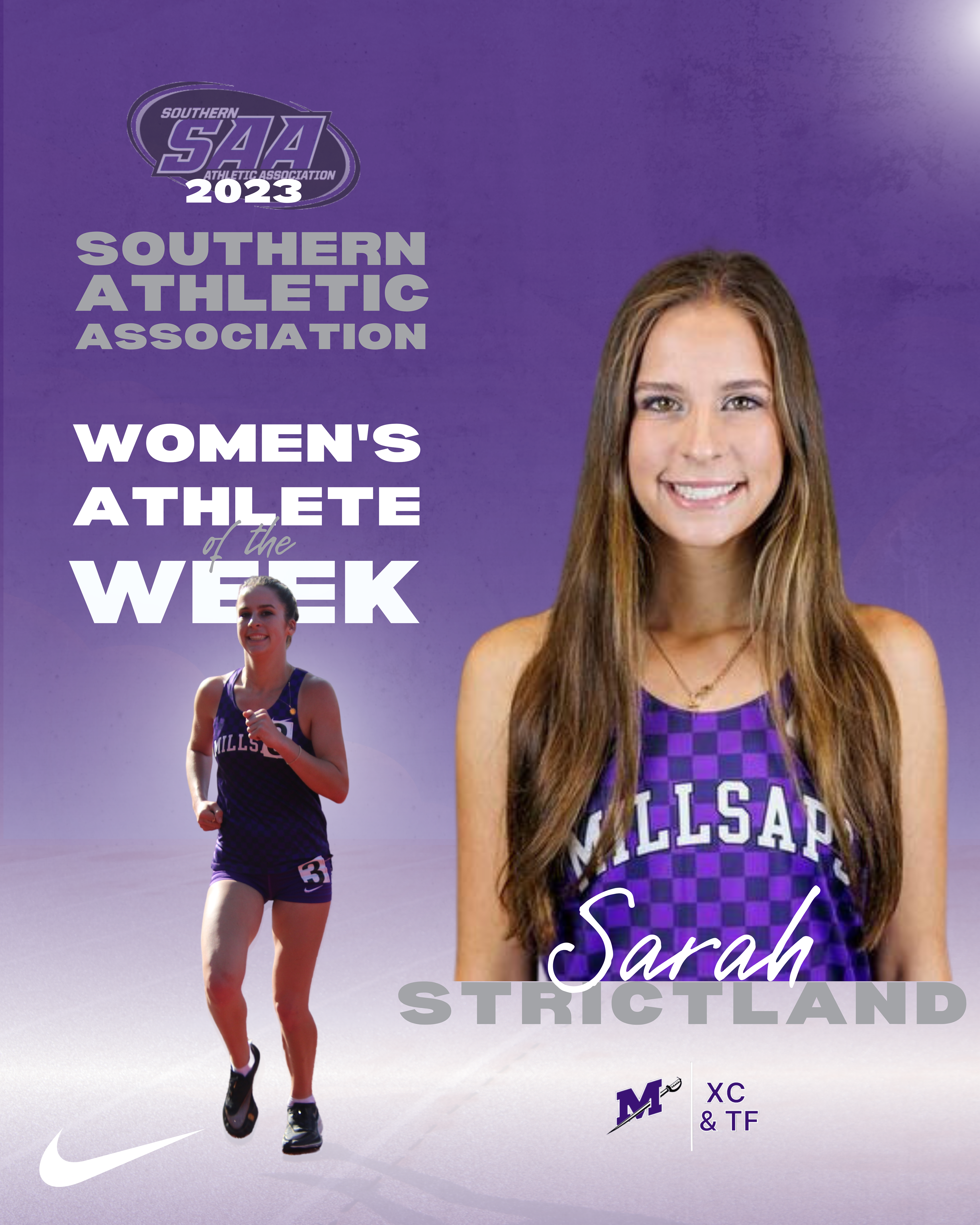 Women's Athlete of the Week Template