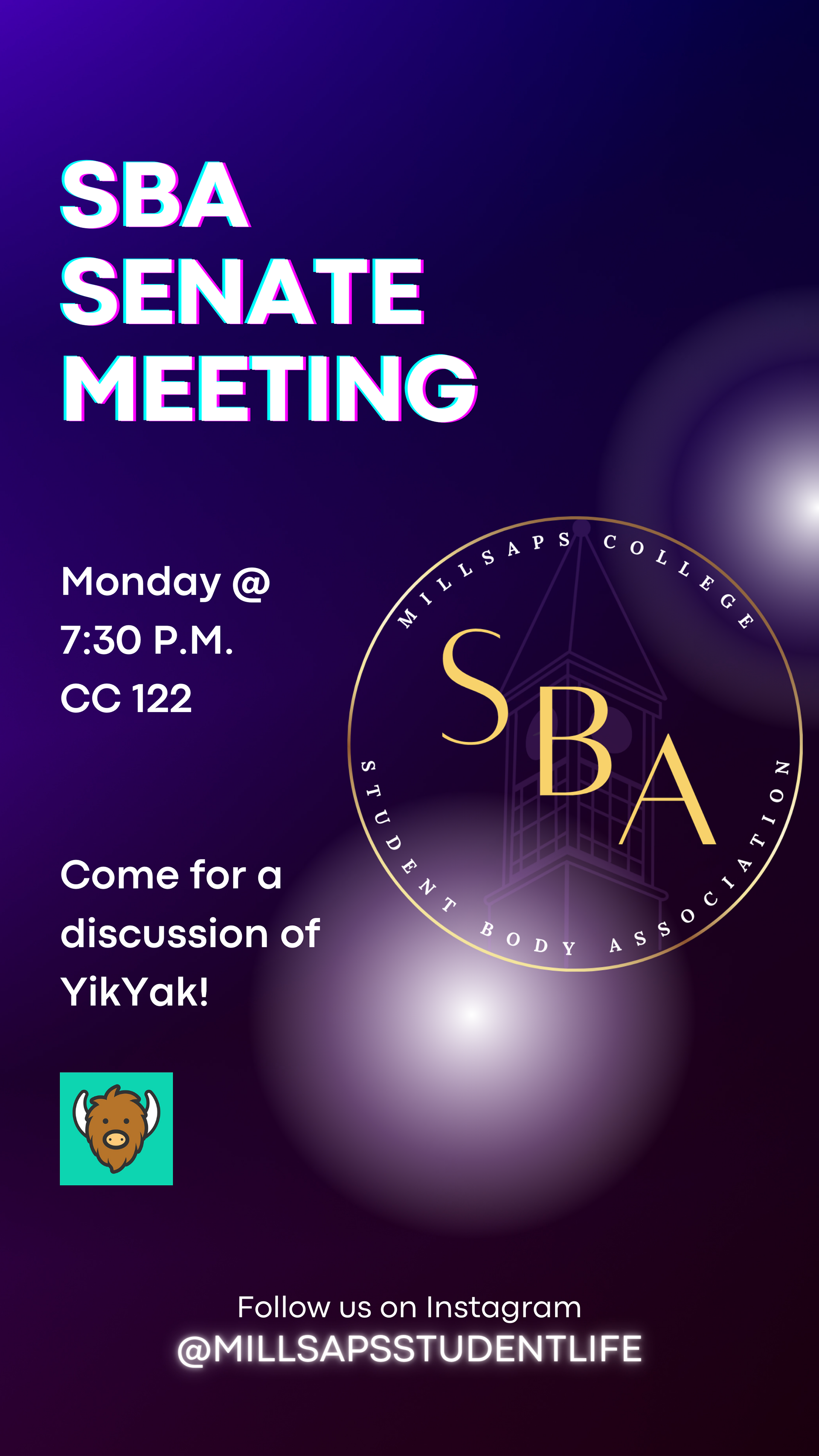 Meeting Info for Instagram Story