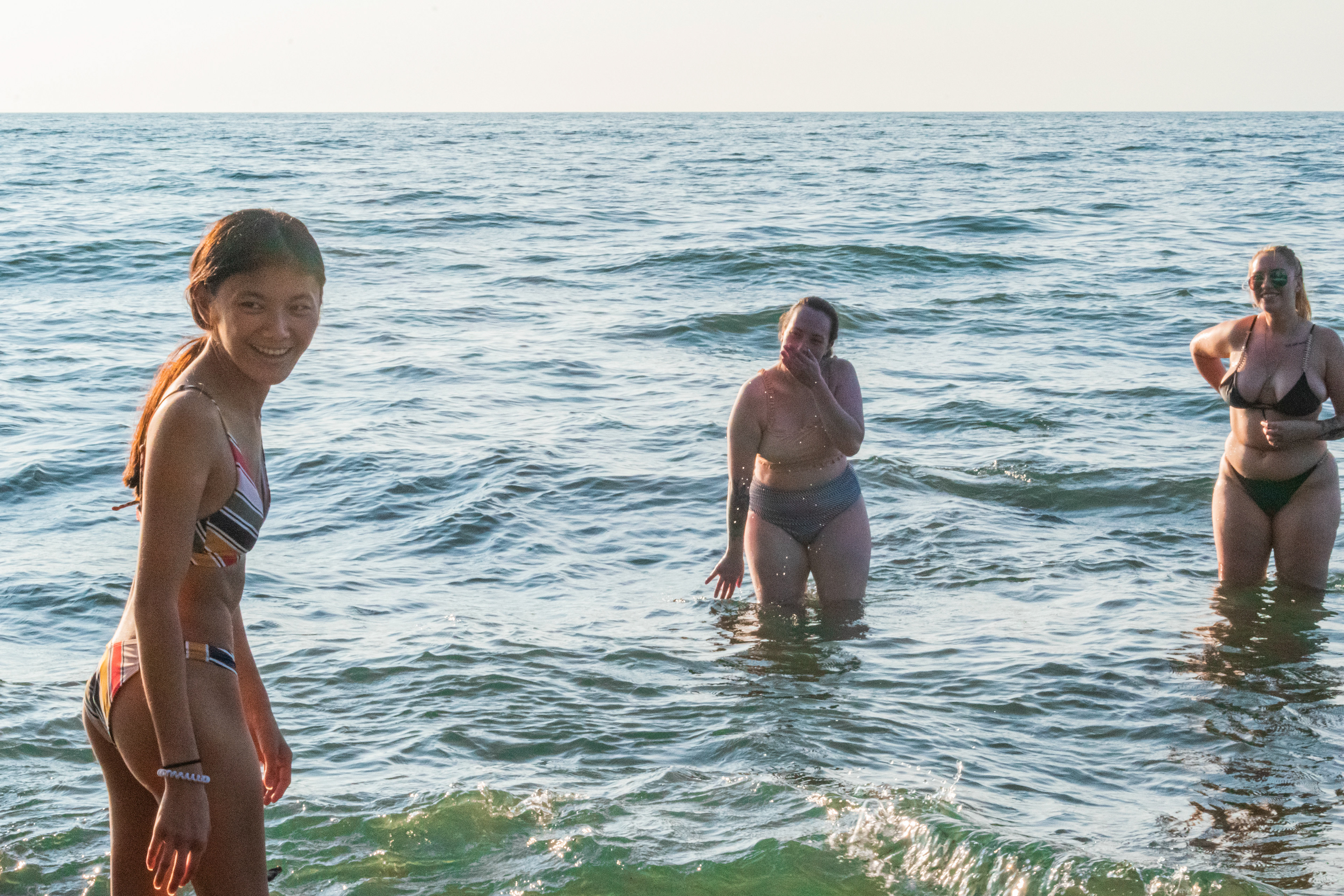 Wading, August 2021