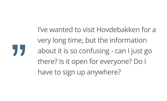 Quote from user interview