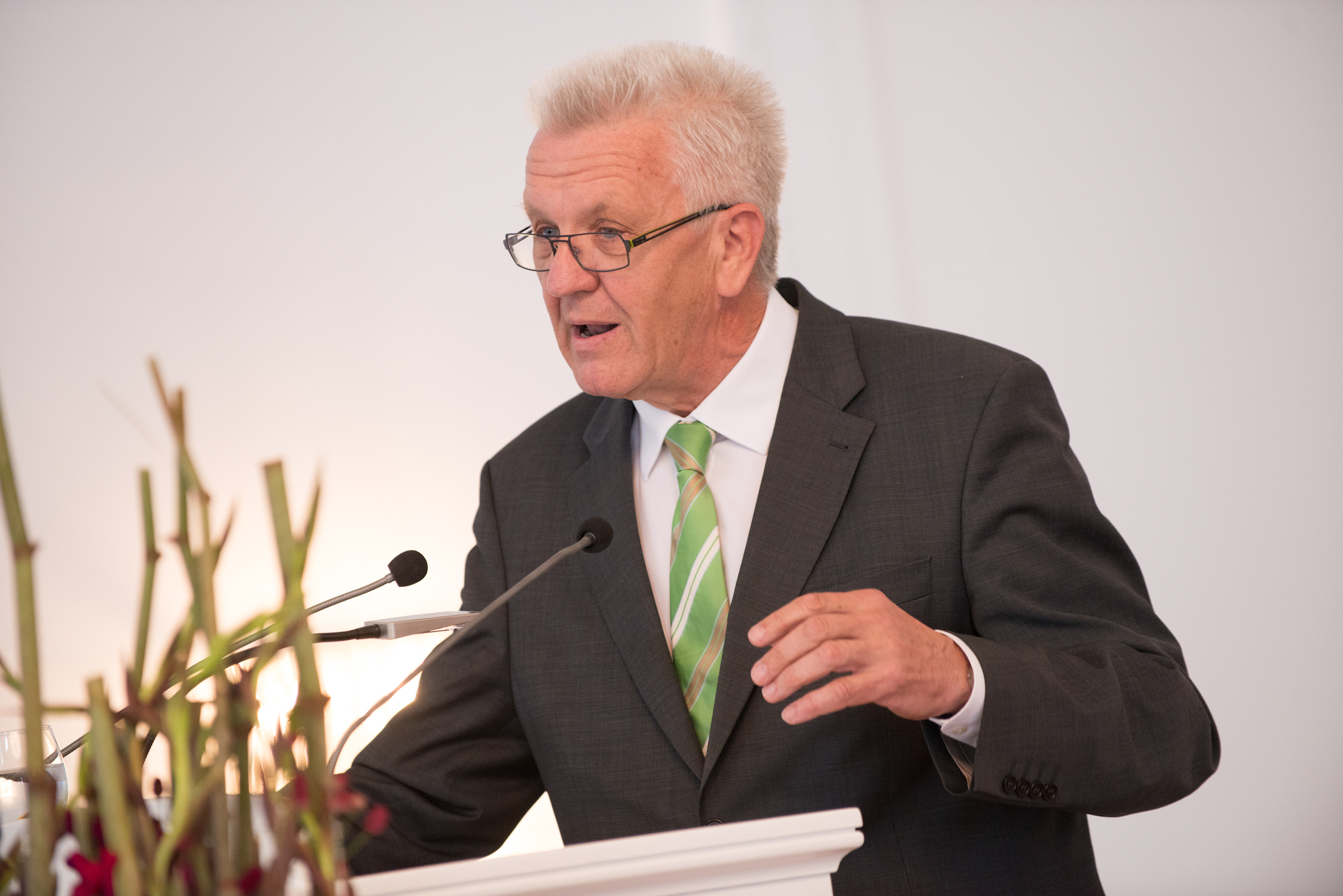 Ministerpräsident Winfried Kretschmann