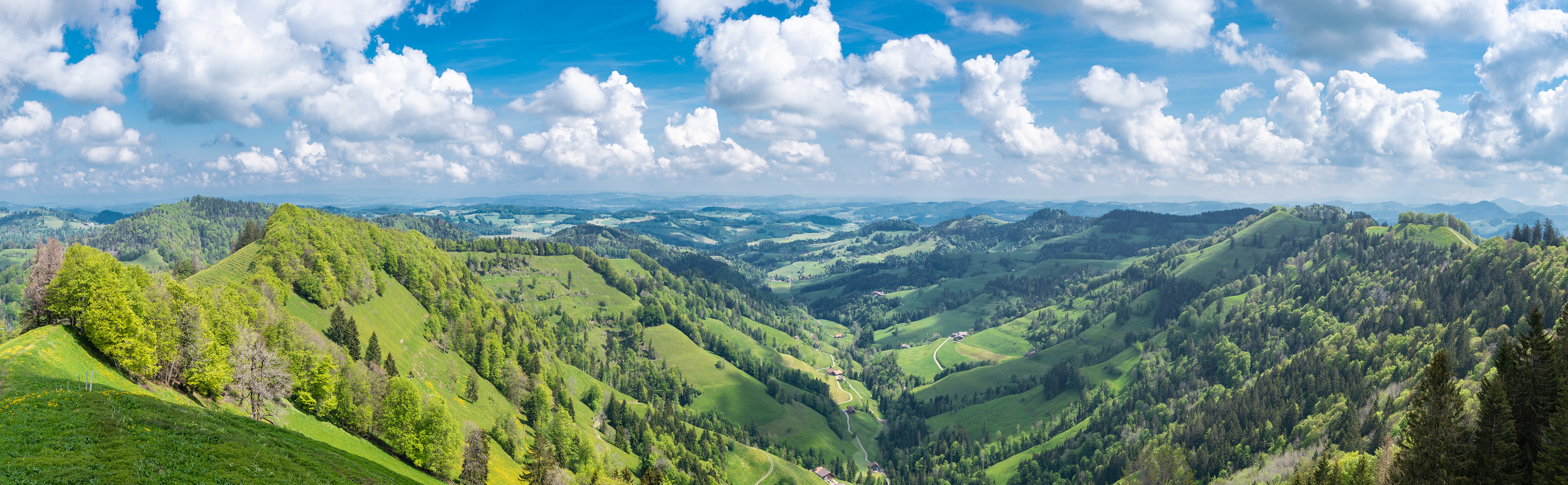 Blick vom Schnebelhorn, Züricher Oberland