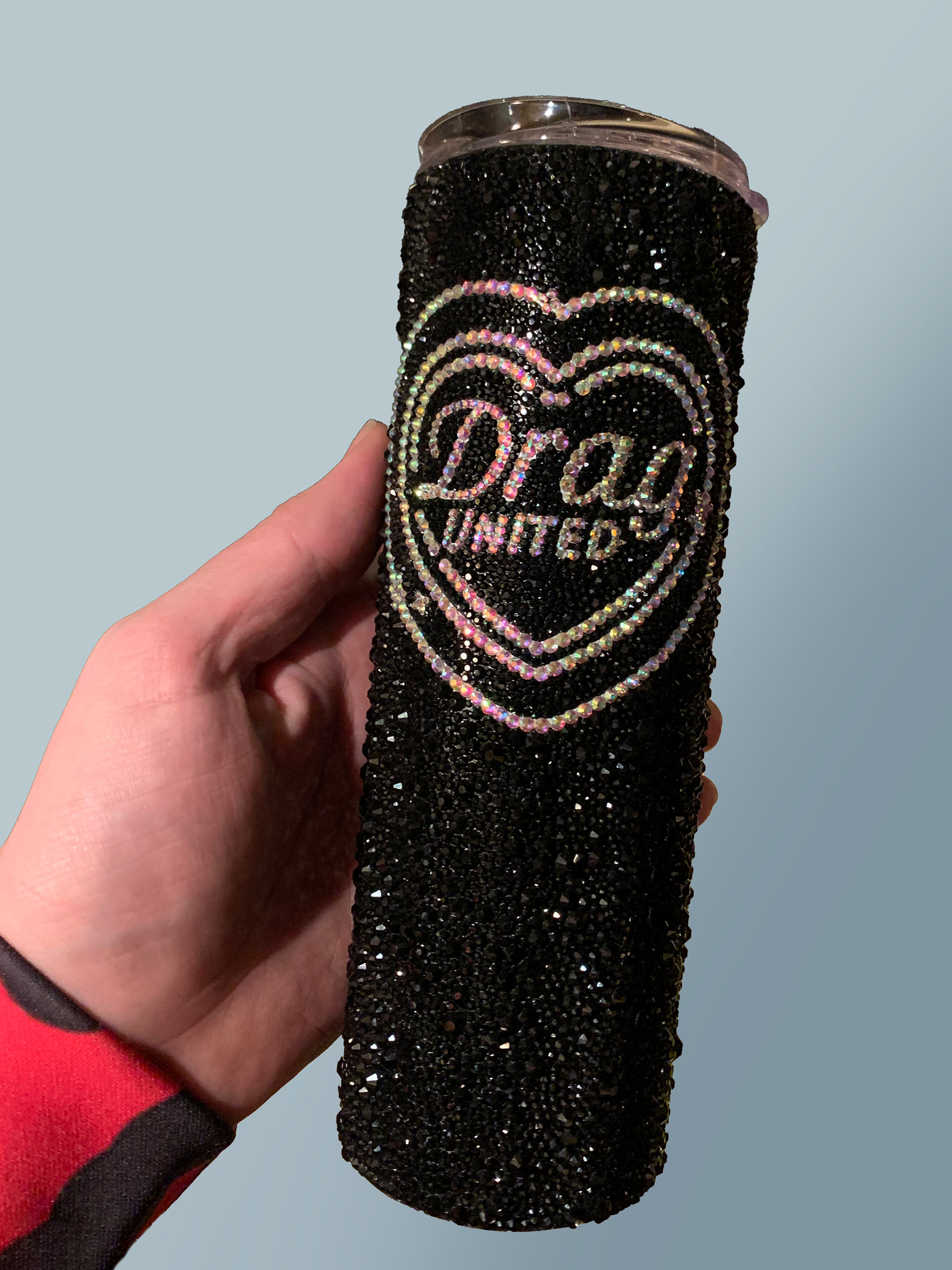 Rhinestone tumbler realness