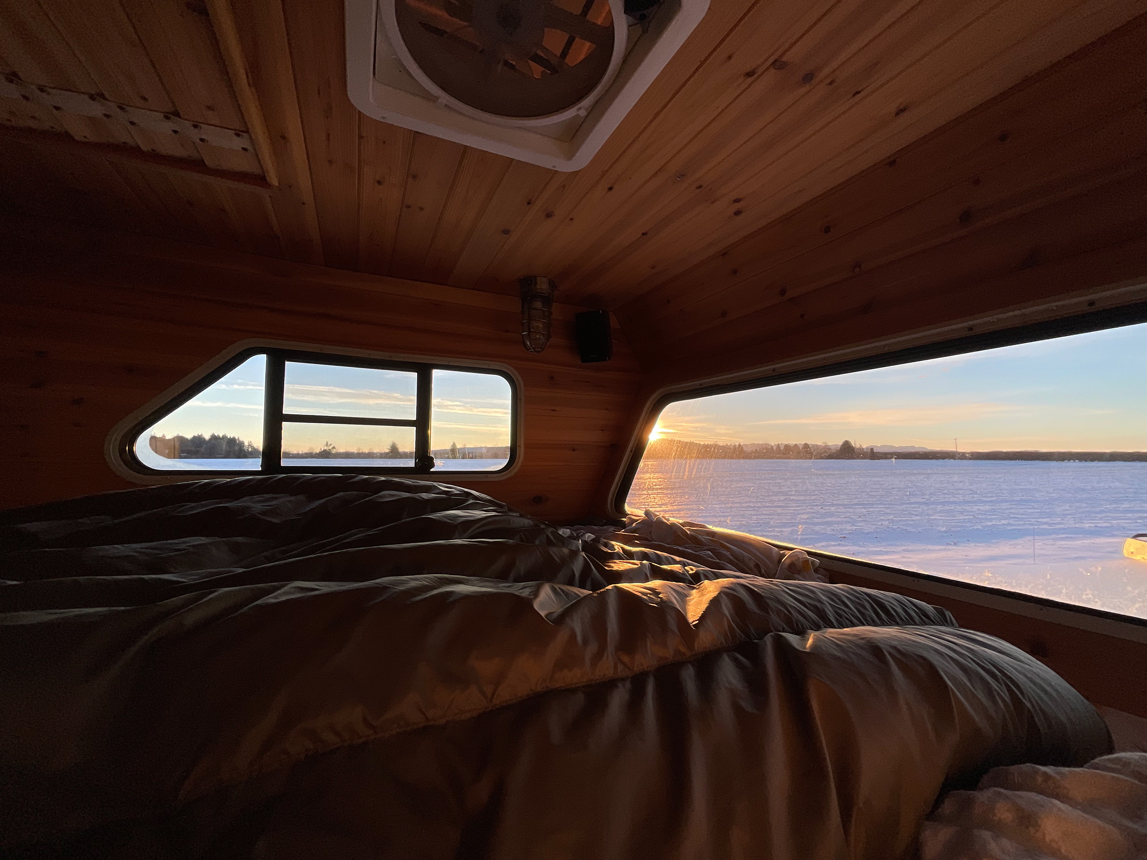 A good morning view.