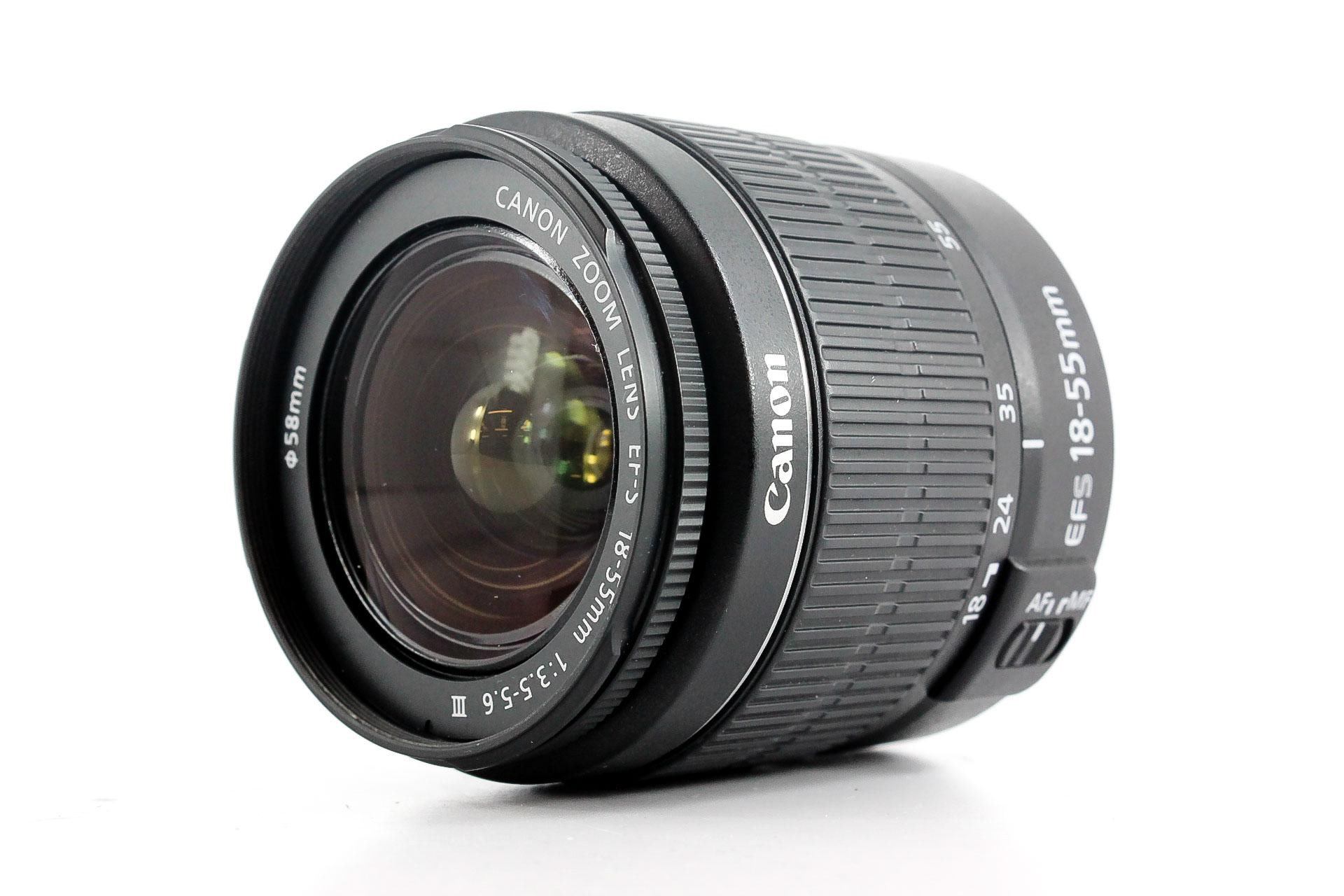 Lens Canon EF-S 18-55mm f/3.5-5.6 III